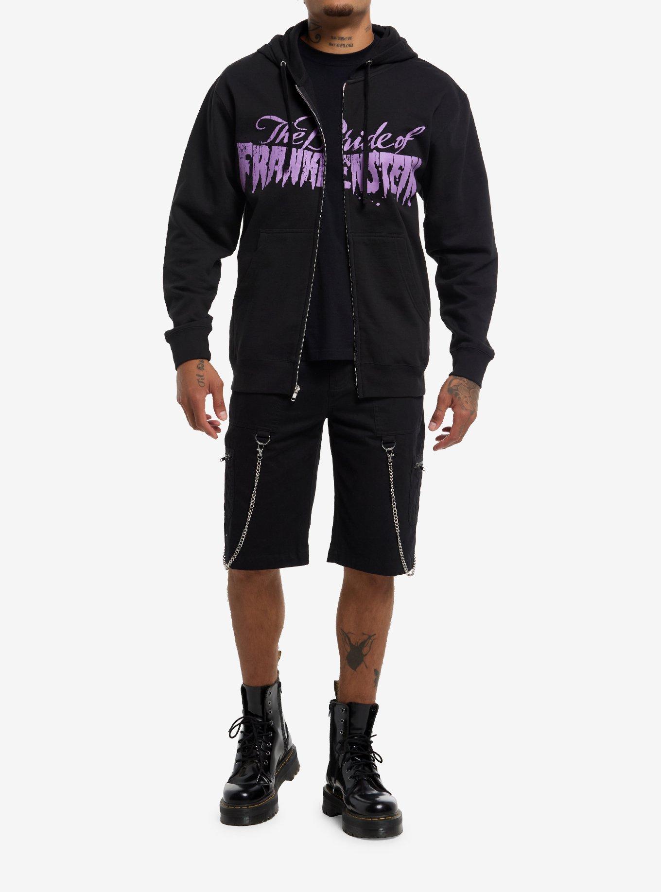 Universal Monsters The Bride Of Frankenstein Hoodie, BLACK, alternate