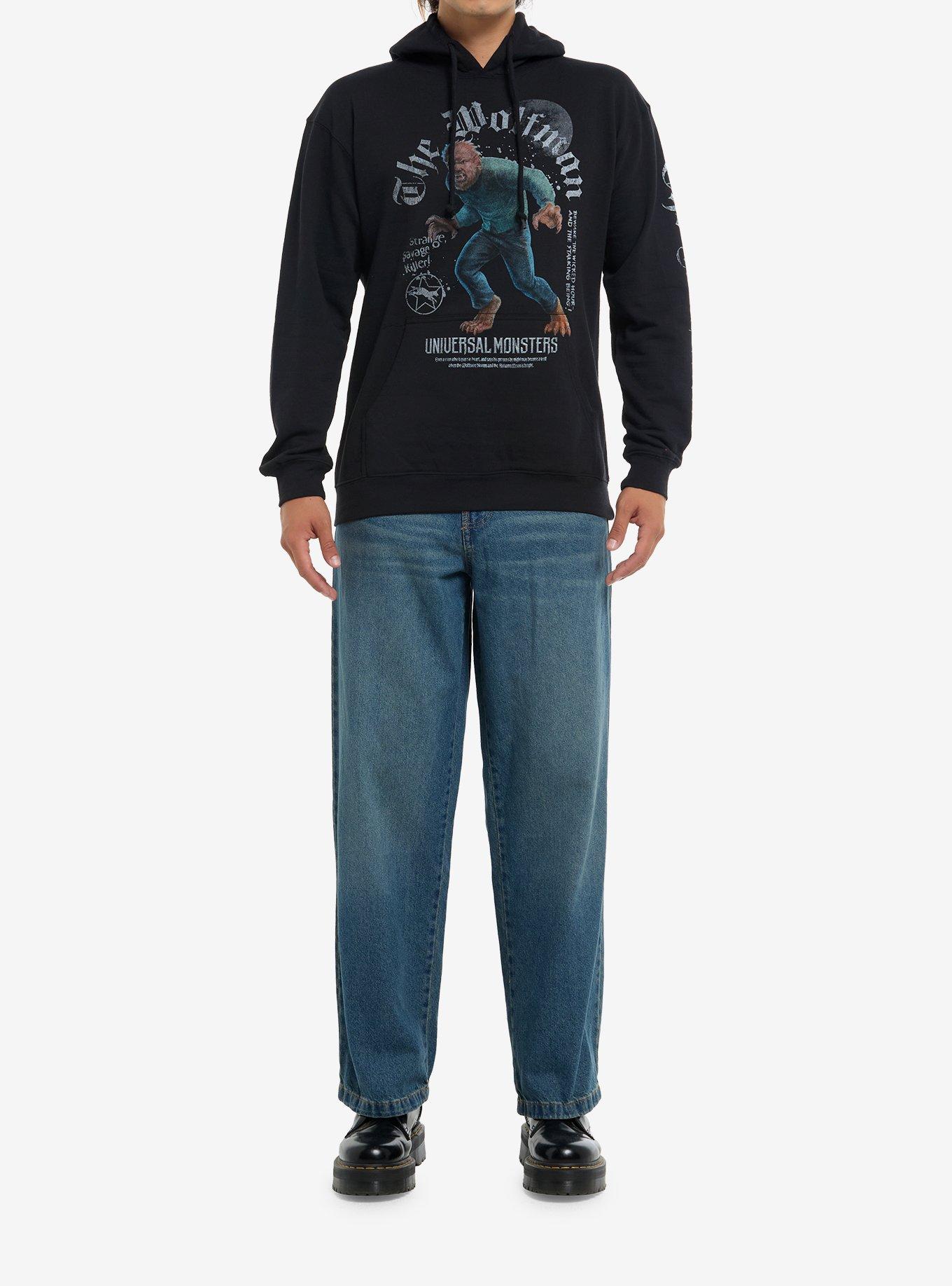 Universal Monsters The Wolfman Portrait Hoodie, , hi-res