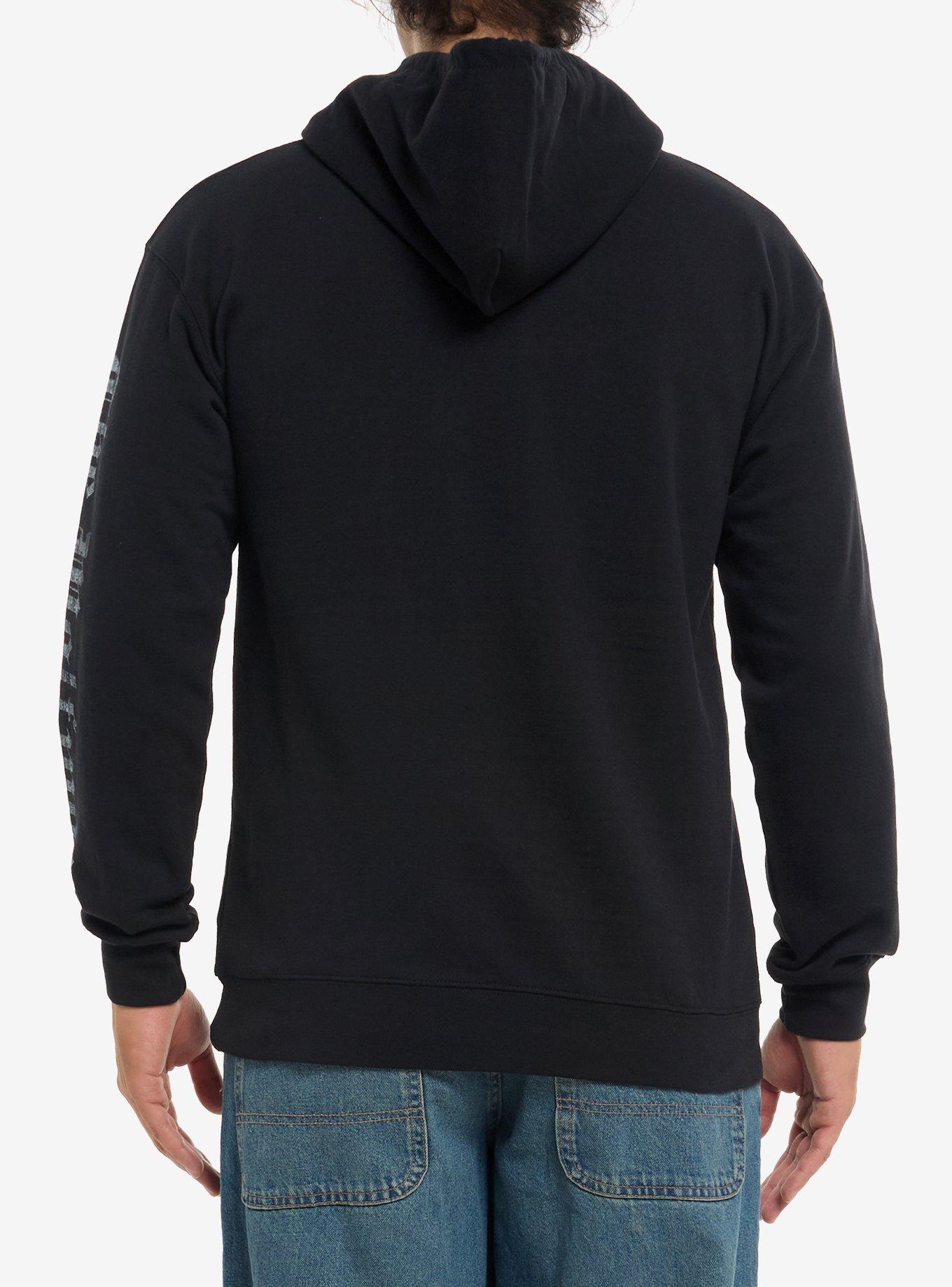 Universal Monsters The Wolfman Portrait Hoodie, BLACK, alternate