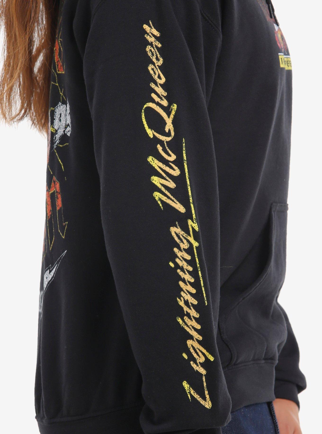 Disney Pixar Cars Race Logos Hoodie, BLACK, alternate