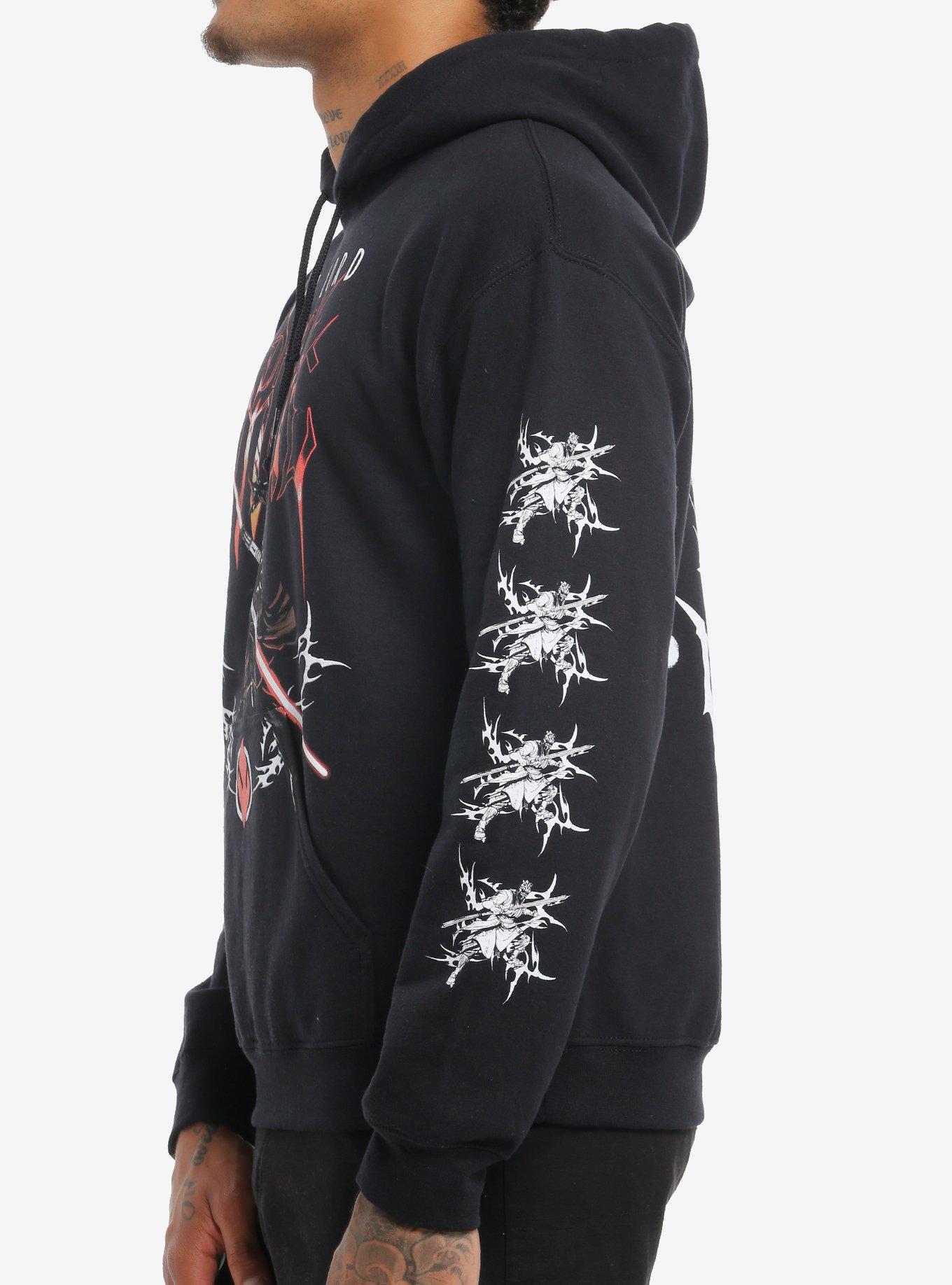 Star Wars Darth Maul Metal Hoodie, BLACK, alternate