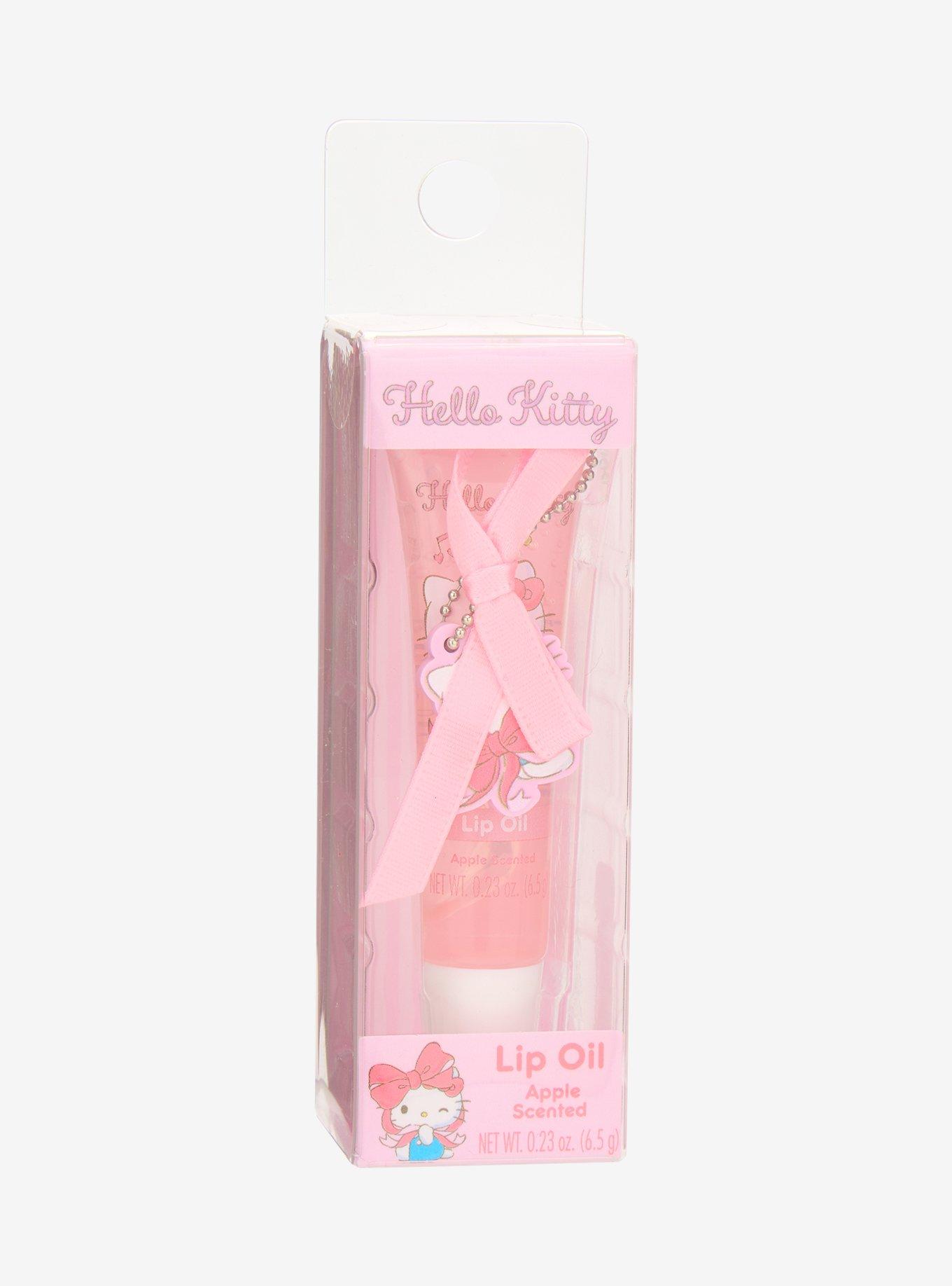 Sanrio Hello Kitty Apple Scented Lip Oil with Keychain - BoxLunch Exclusive, , hi-res