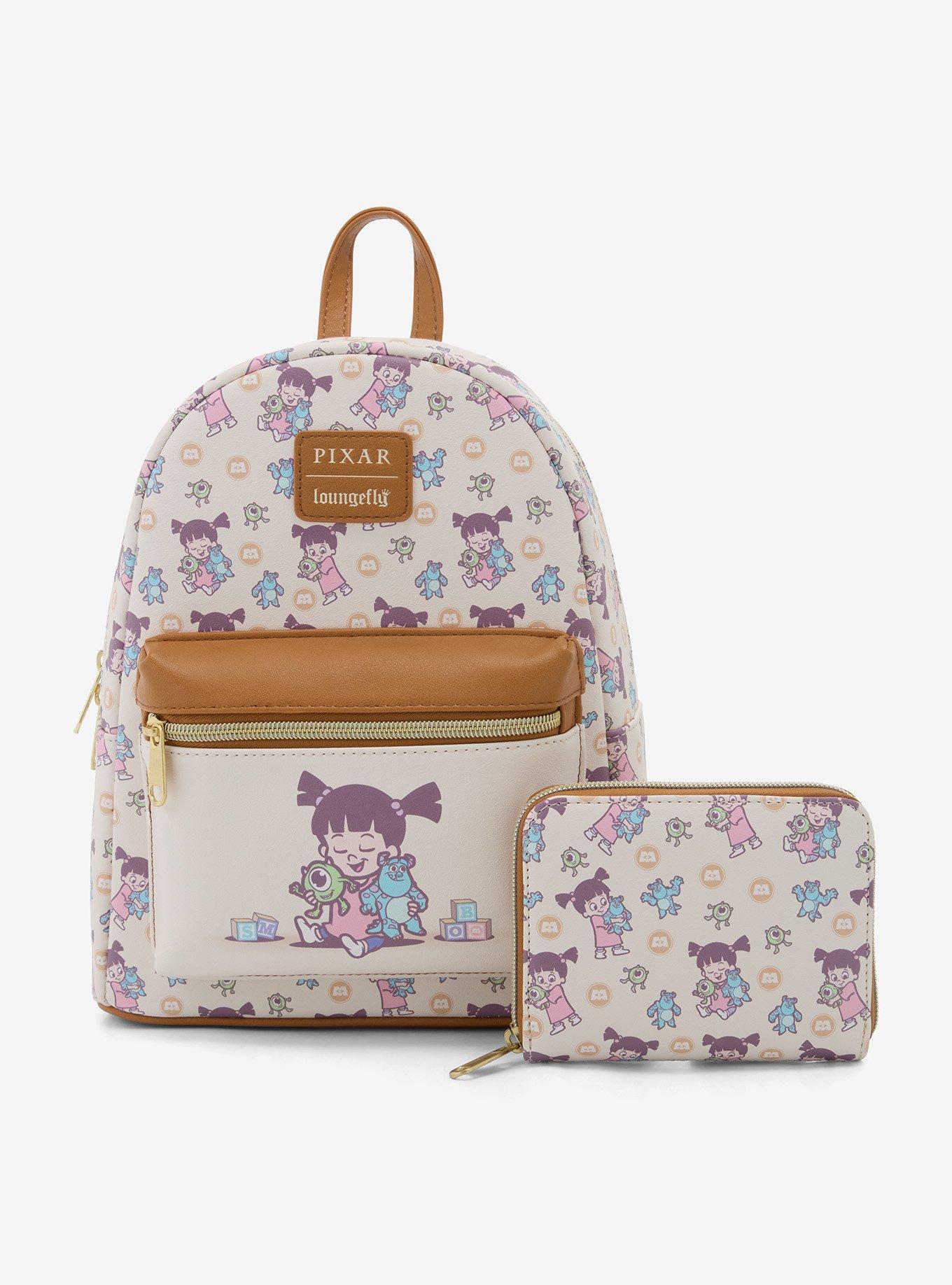 Loungefly Disney Pixar Monsters, Inc. Boo Mini Zipper Wallet, , alternate