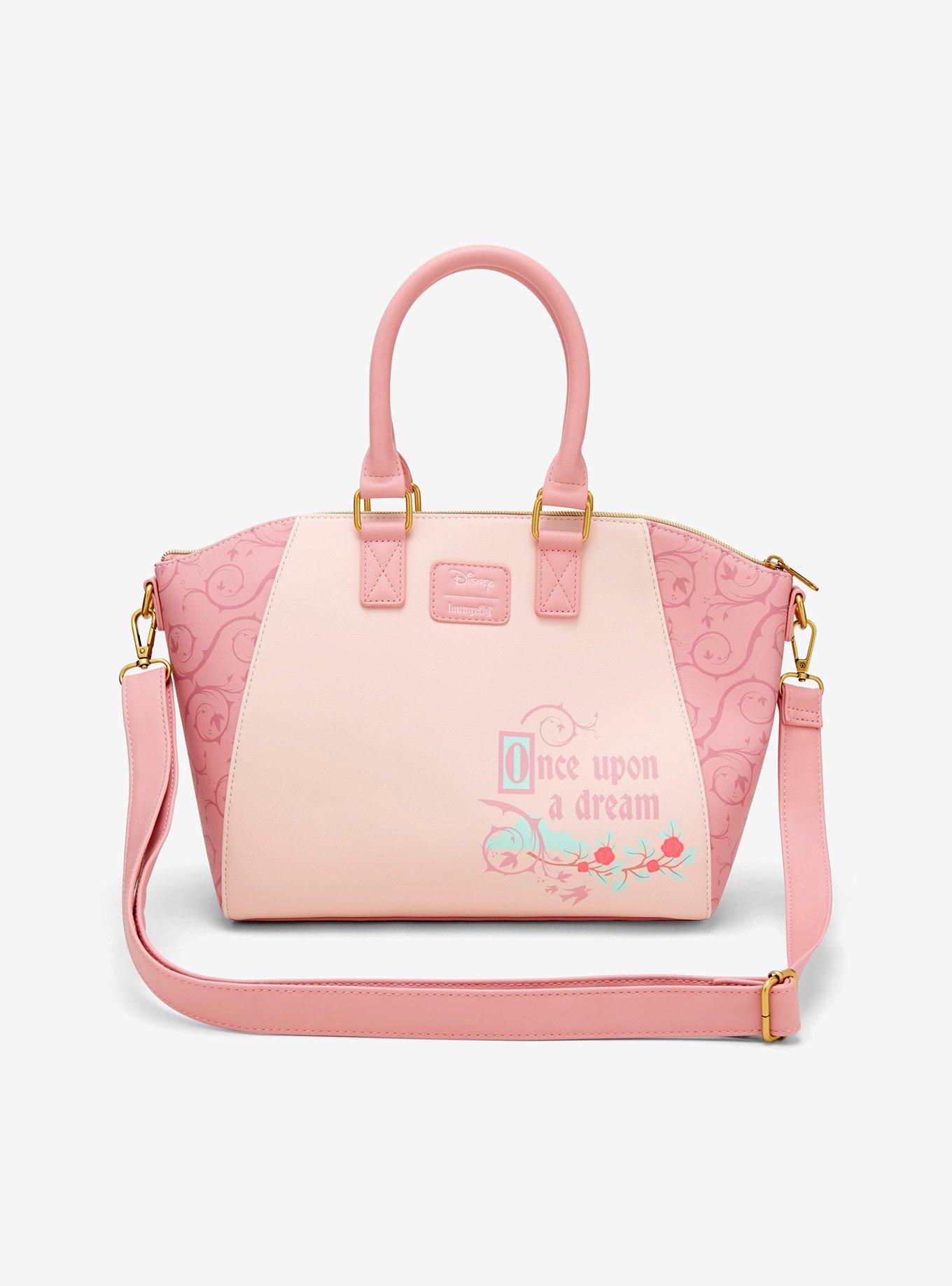 Loungefly Disney Sleeping Beauty Icon Frame Satchel Bag, , alternate