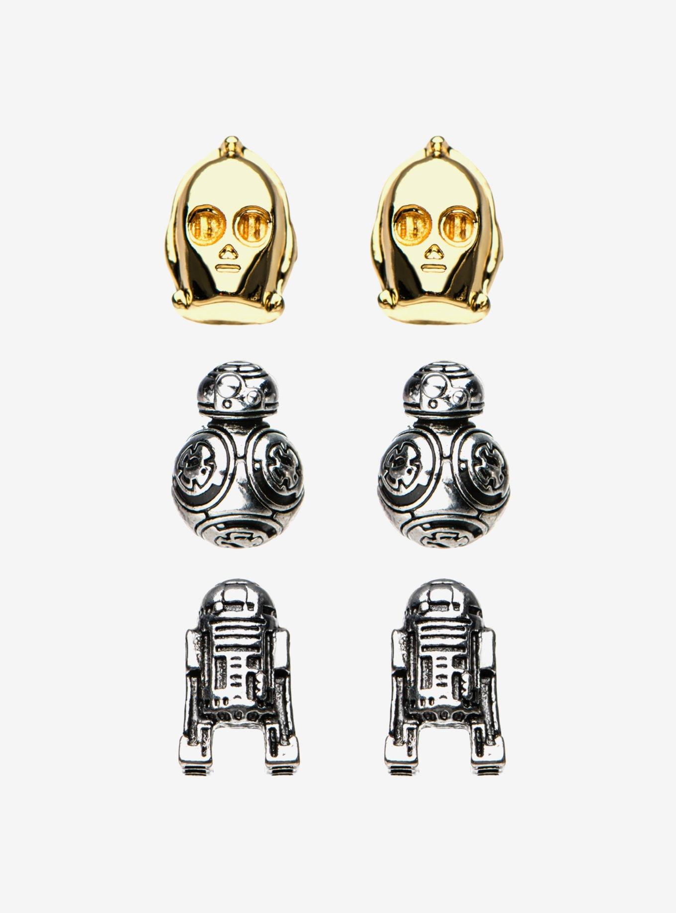 Star Wars Droids Stud Earring Set, , hi-res