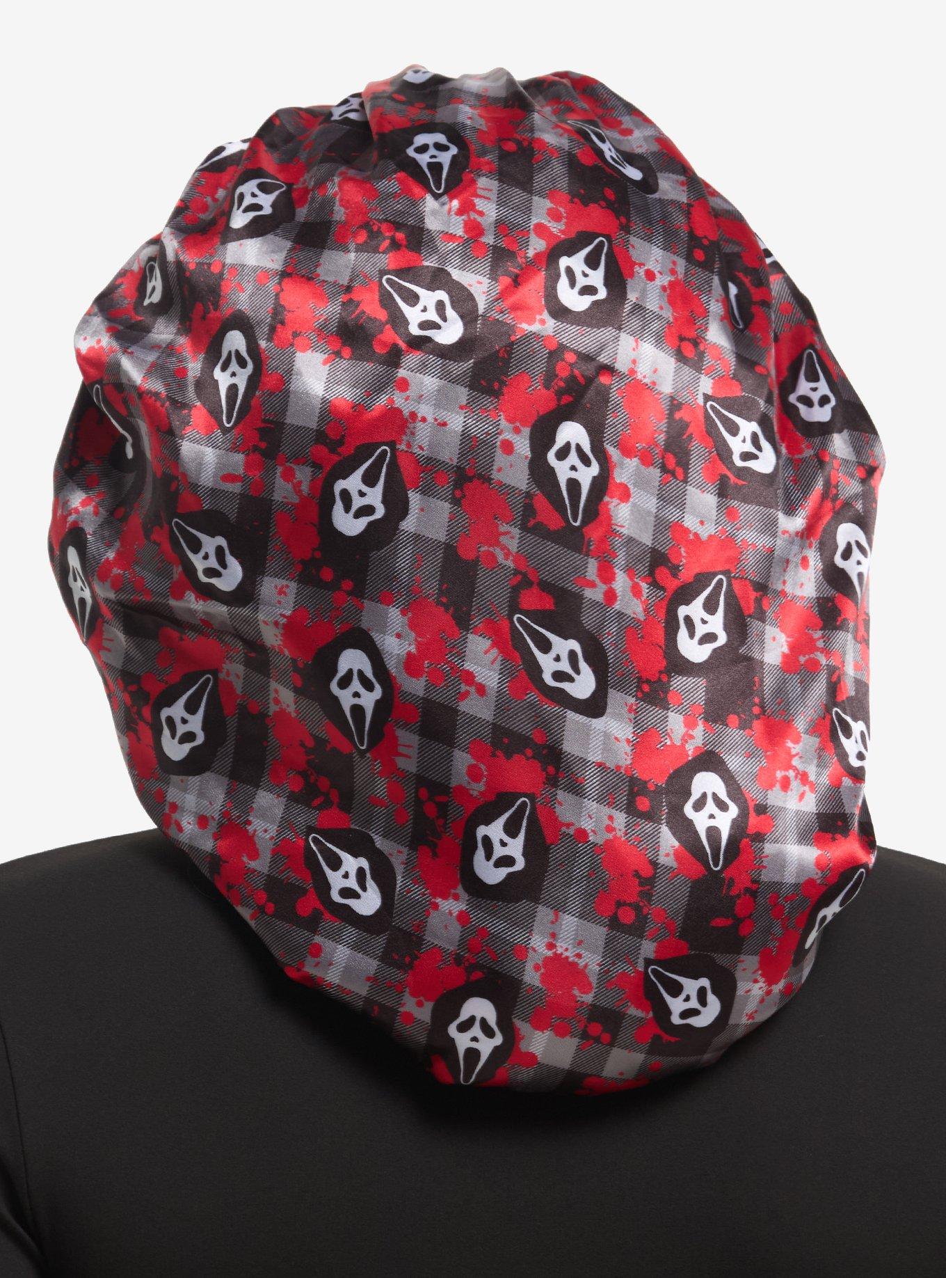 Ghost Face Plaid Reversible Bonnet, , hi-res