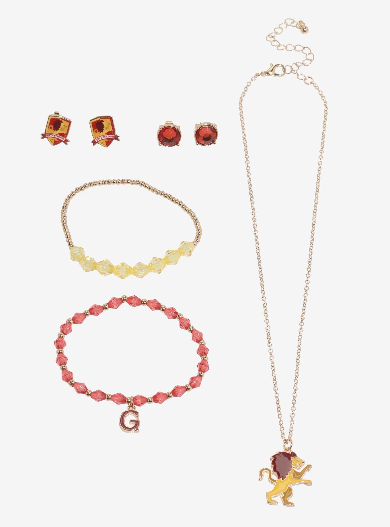 Harry Potter Gryffindor Jewelry Set, , hi-res