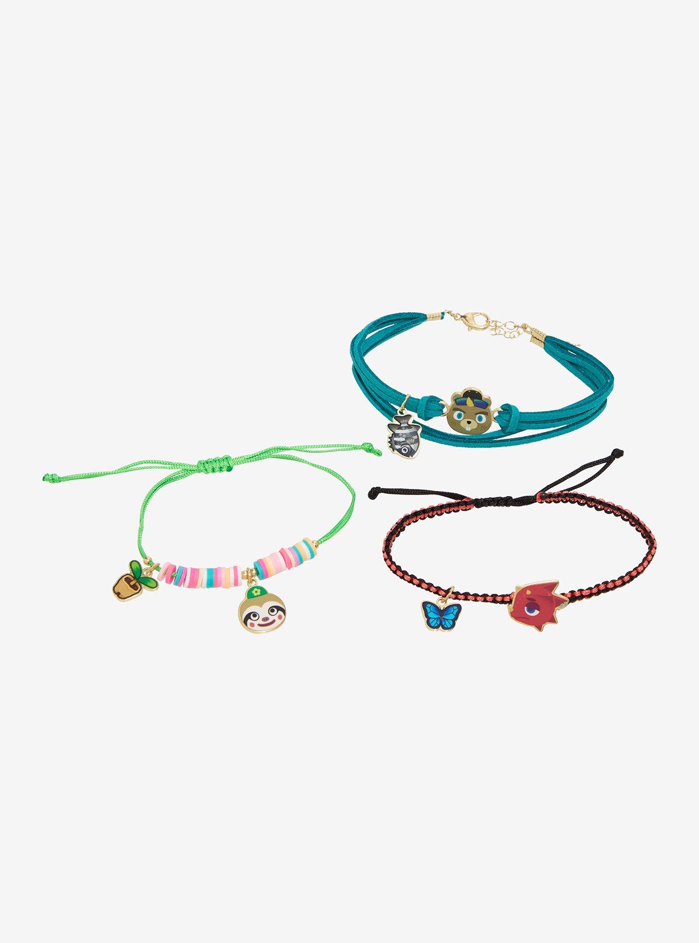 Animal Crossing: New Horizons Character Cord Bracelet Set, , hi-res