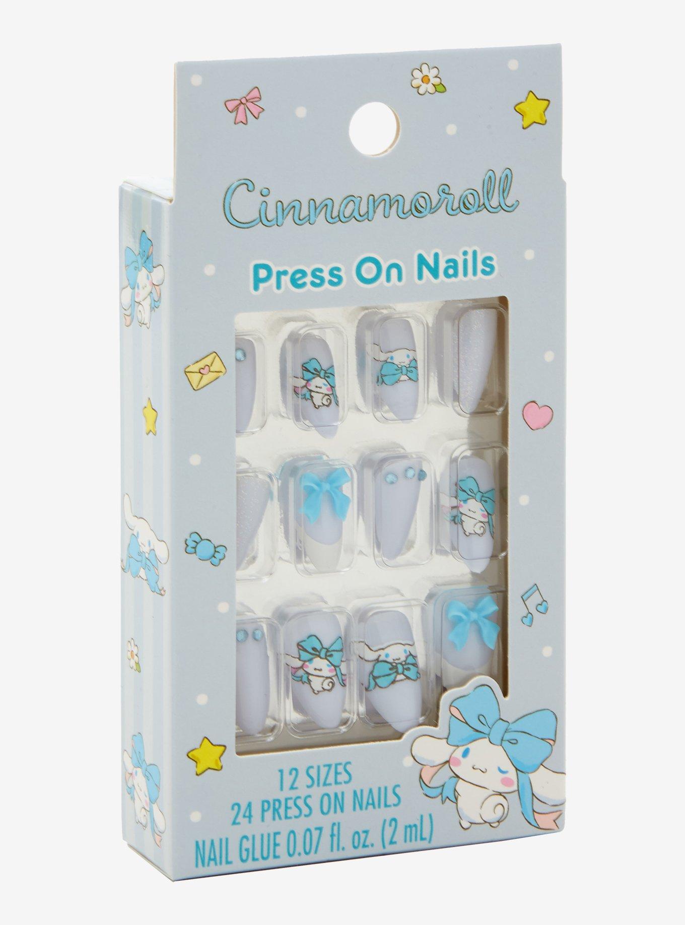 Sanrio Cinnamoroll Press On Nail Set — BoxLunch Exclusive, , hi-res