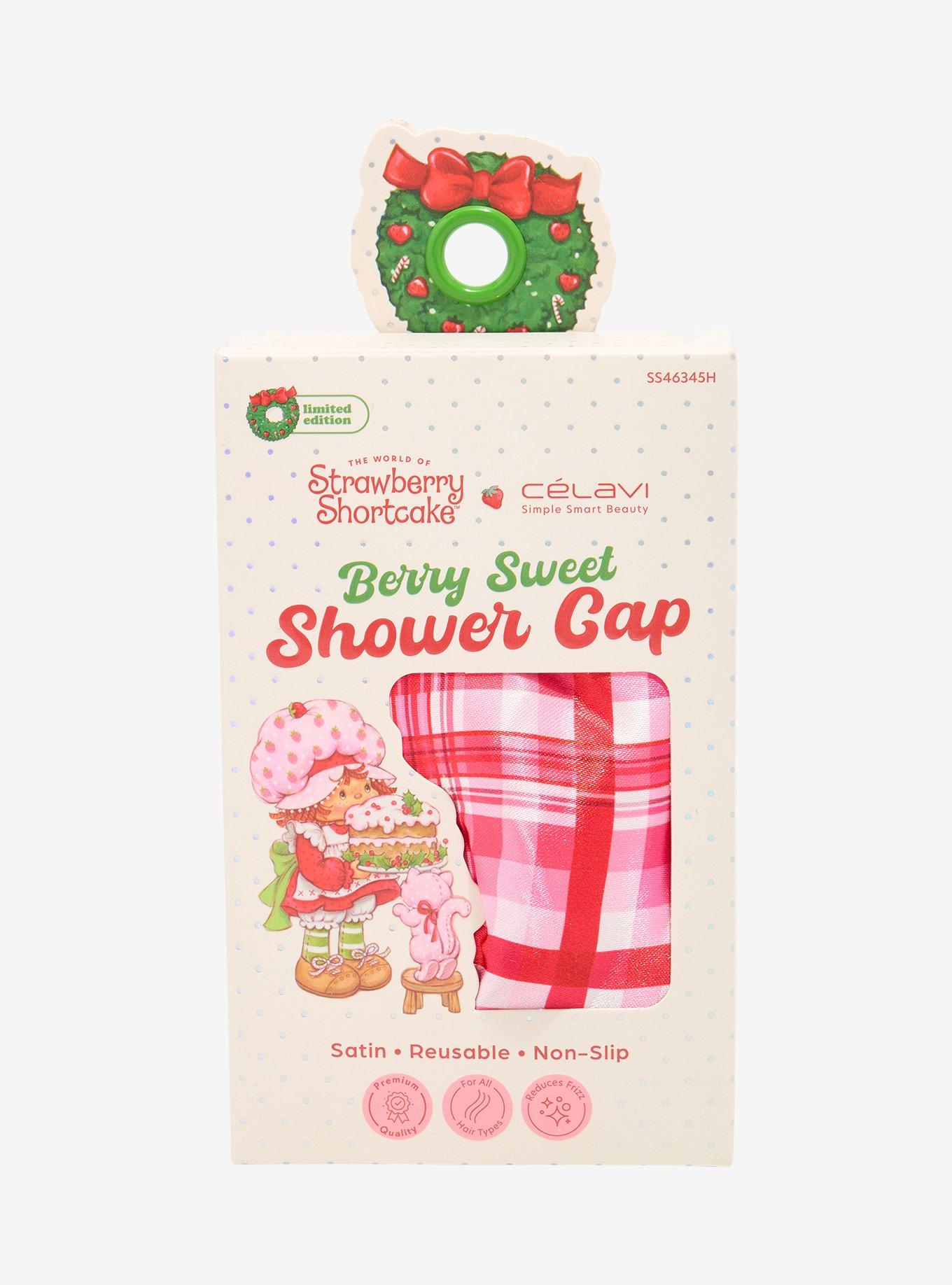 C&eacute;lavi x Strawberry Shortcake Berry Sweet Shower Cap, , alternate