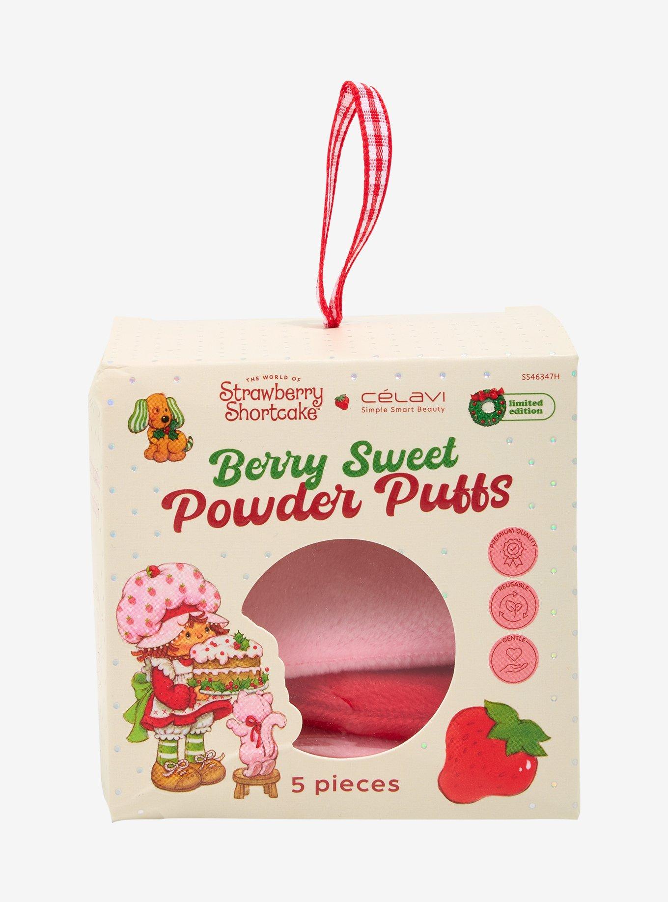 Célavi x Strawberry Shortcake Berry Sweet Powder Puffs, , hi-res