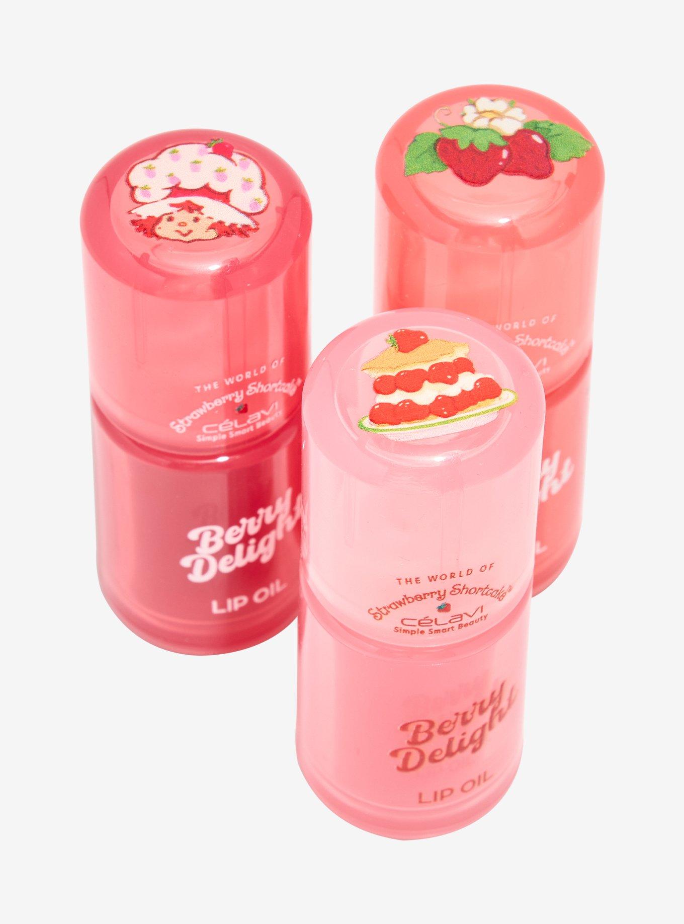 Célavi Strawberry Shortcake Berry Delight Lip Oil Set, , hi-res