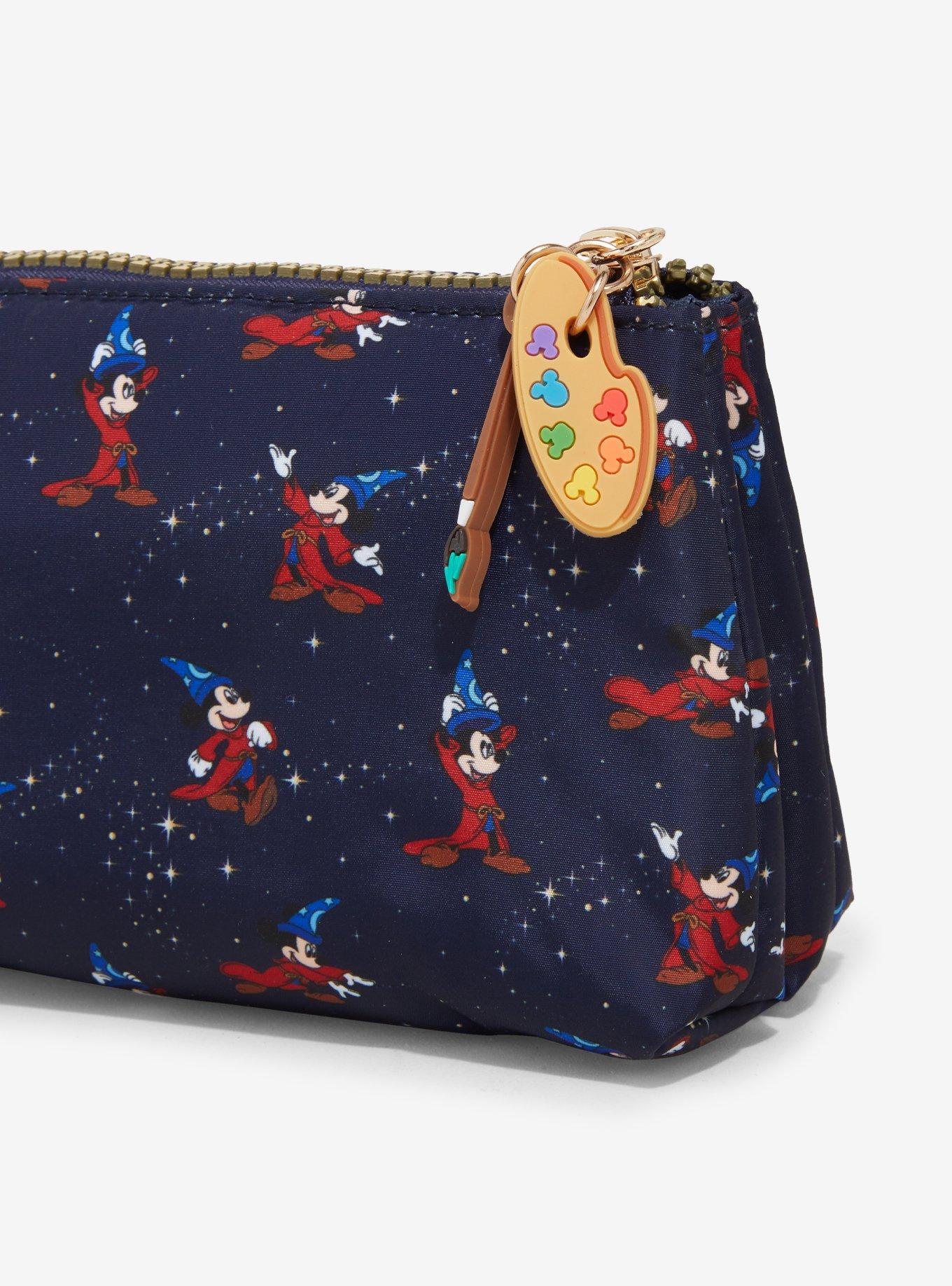 Disney Fantasia Sorcerer Mickey Allover Print Cosmetic Bag - BoxLunch Exclusive