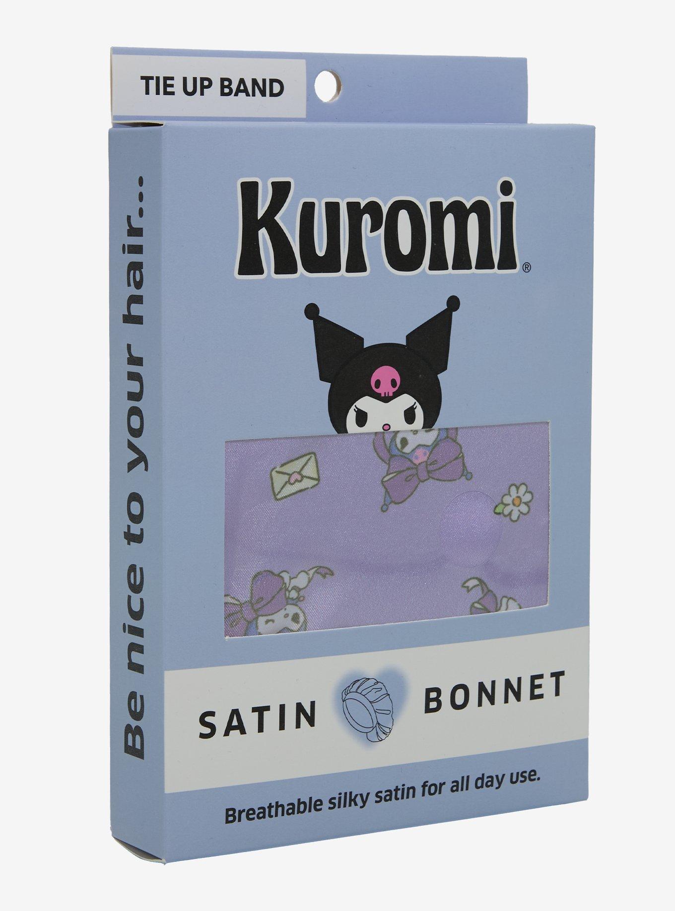 Sanrio Kuromi Ribbon Bonnet — BoxLunch Exclusive, , alternate