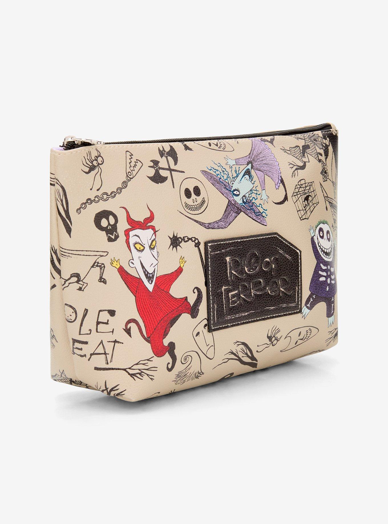 Disney The Nightmare Before Christmas Lock, Shock, & Barrel Cosmetic Bag - BoxLunch Exclusive
