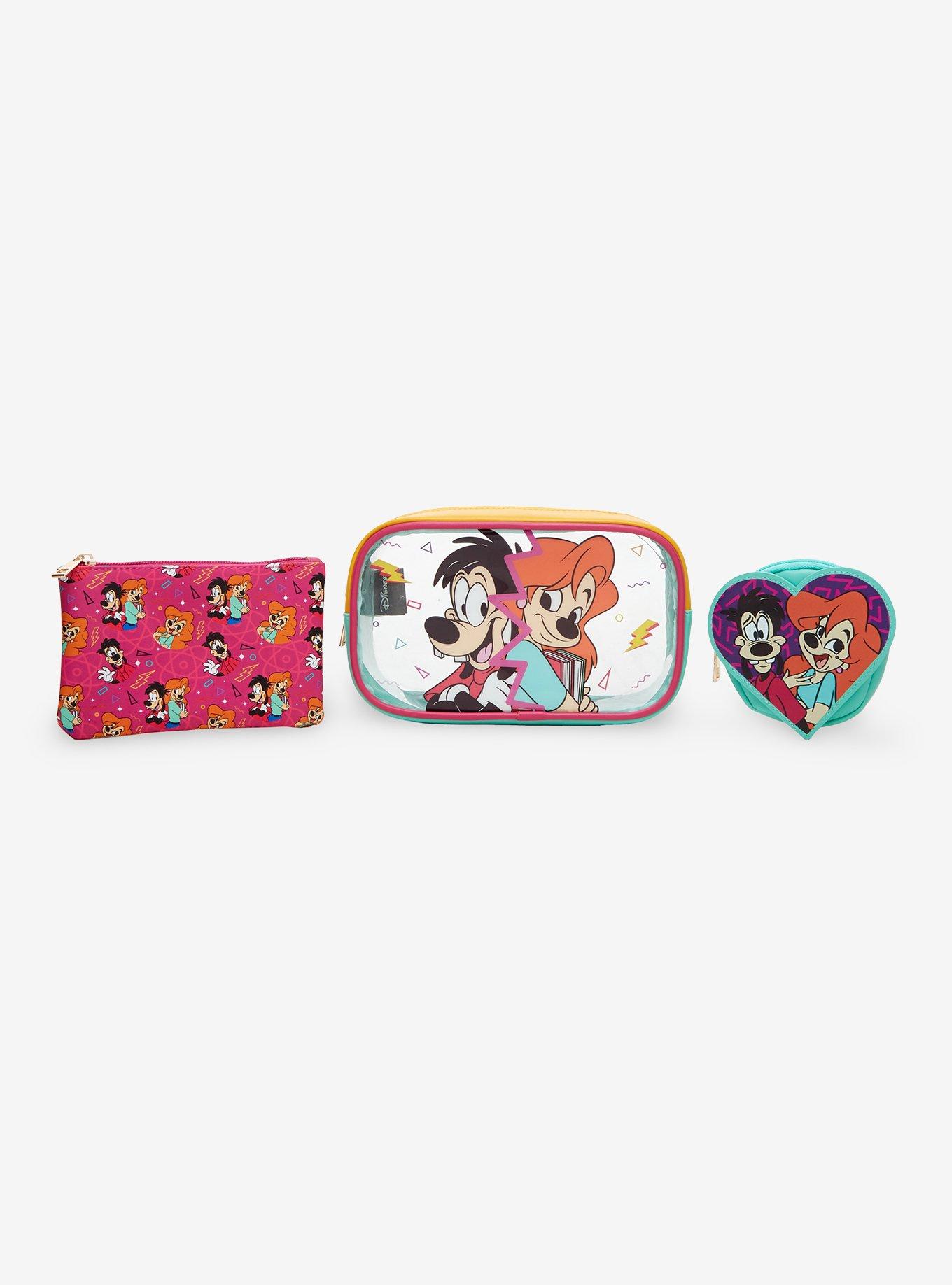 Disney A Goofy Movie Max and Roxanne Cosmetic Bag Set - BoxLunch Exclusive, , alternate