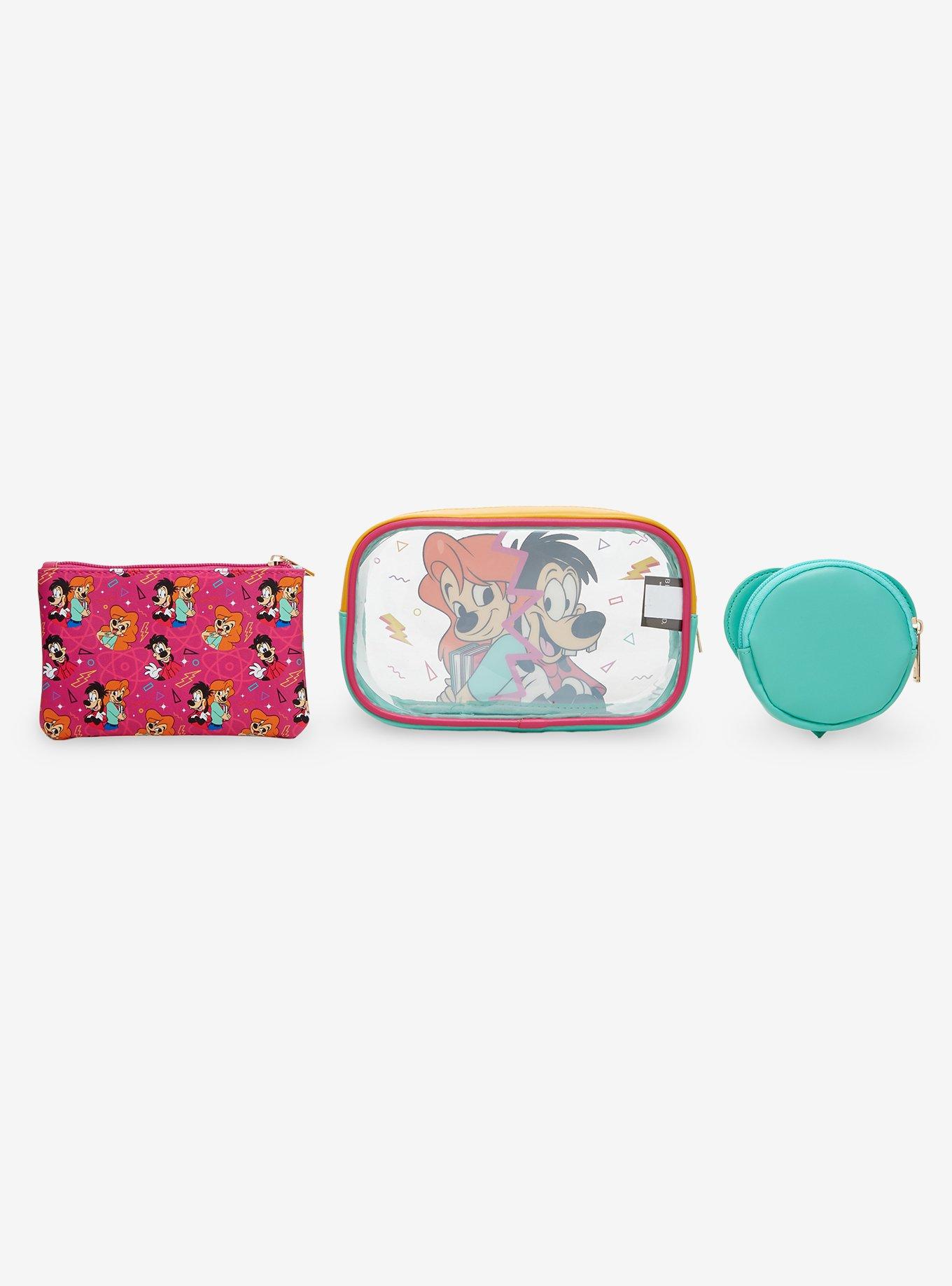 Disney A Goofy Movie Max and Roxanne Cosmetic Bag Set - BoxLunch Exclusive, , alternate