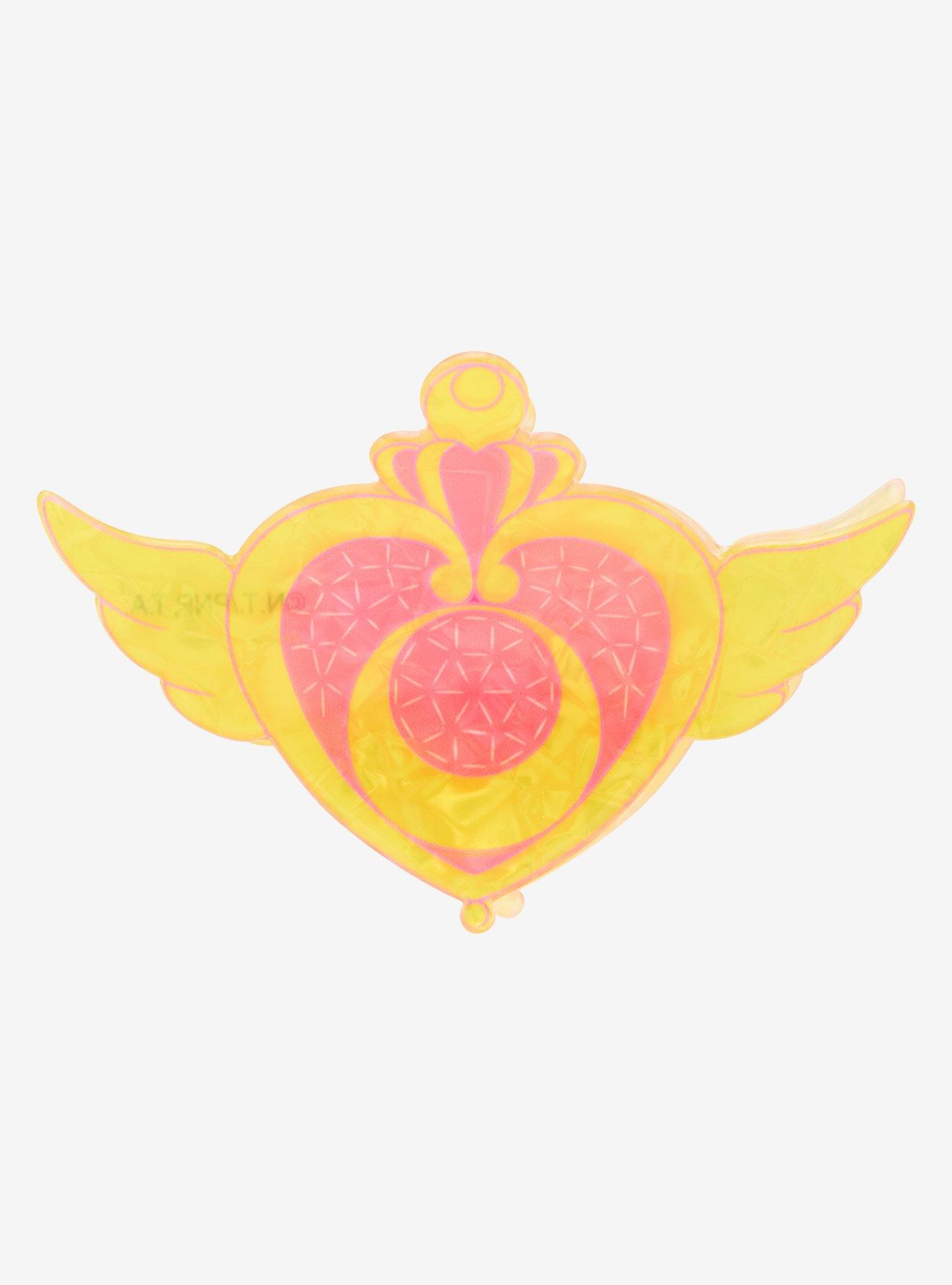 Sailor Moon Heart Figural Claw Clip — BoxLunch Exclusive, , hi-res