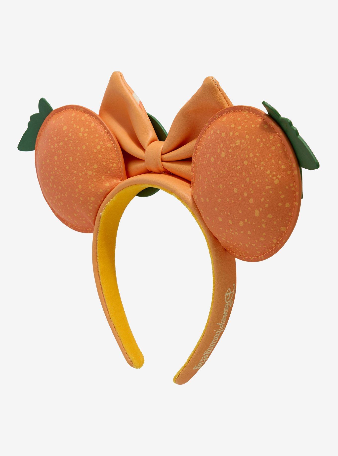 Loungefly Disney Minnie Mouse Orange Scented Ears — BoxLunch Exclusive, , hi-res