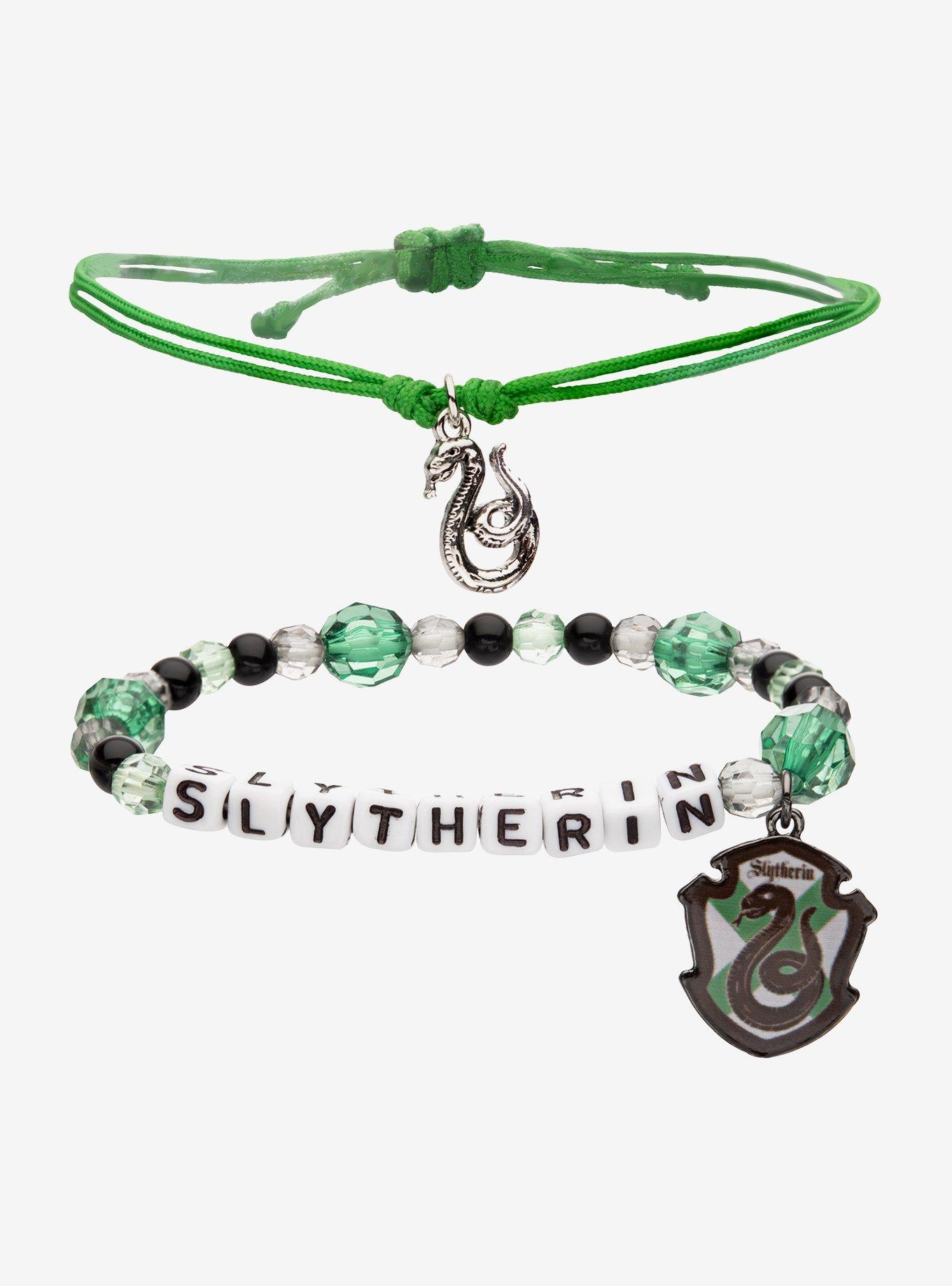 Harry Potter Slytherin Bracelet Set, , hi-res