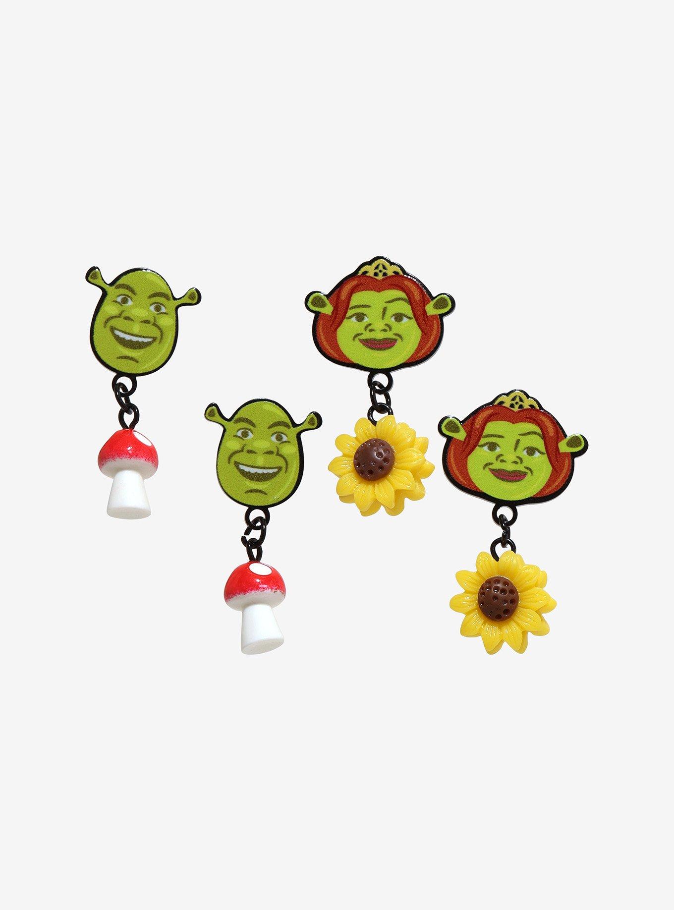 Shrek Fiona Icons Drop Earring Set, , hi-res