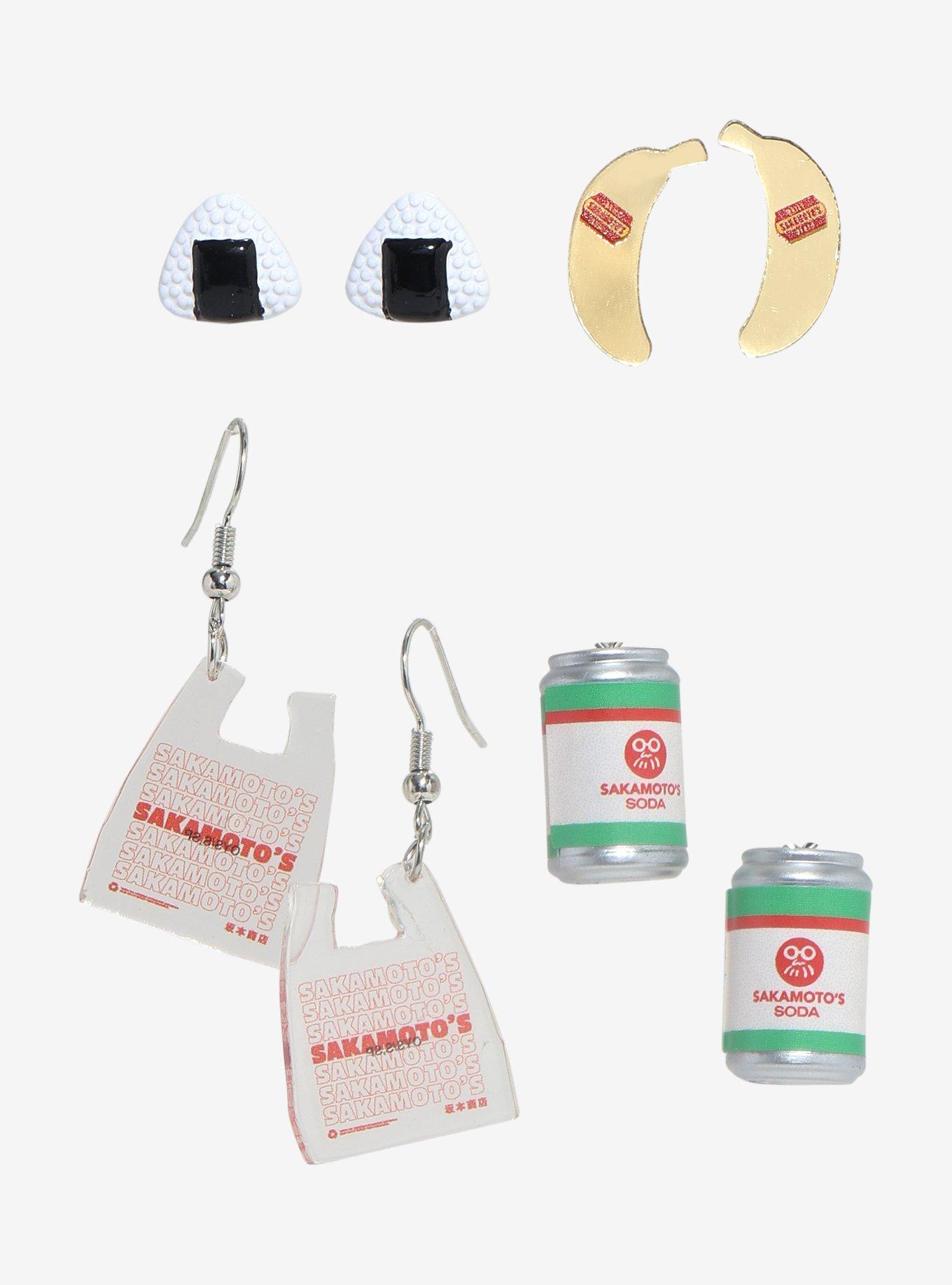 Sakamoto Days Groceries Earring Set, , hi-res