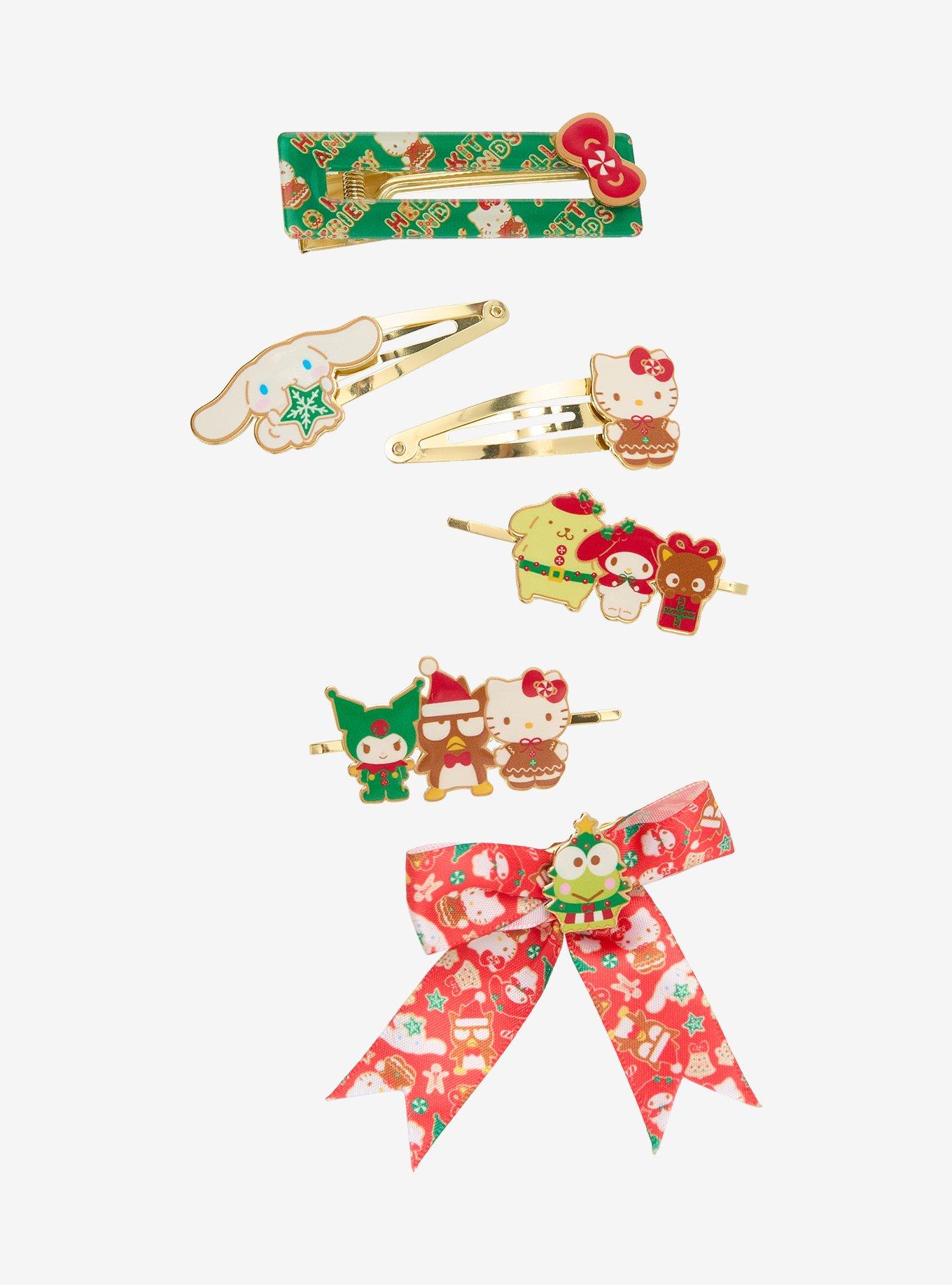 Hello Kitty And Friends Holiday Hair Clip Set, , hi-res