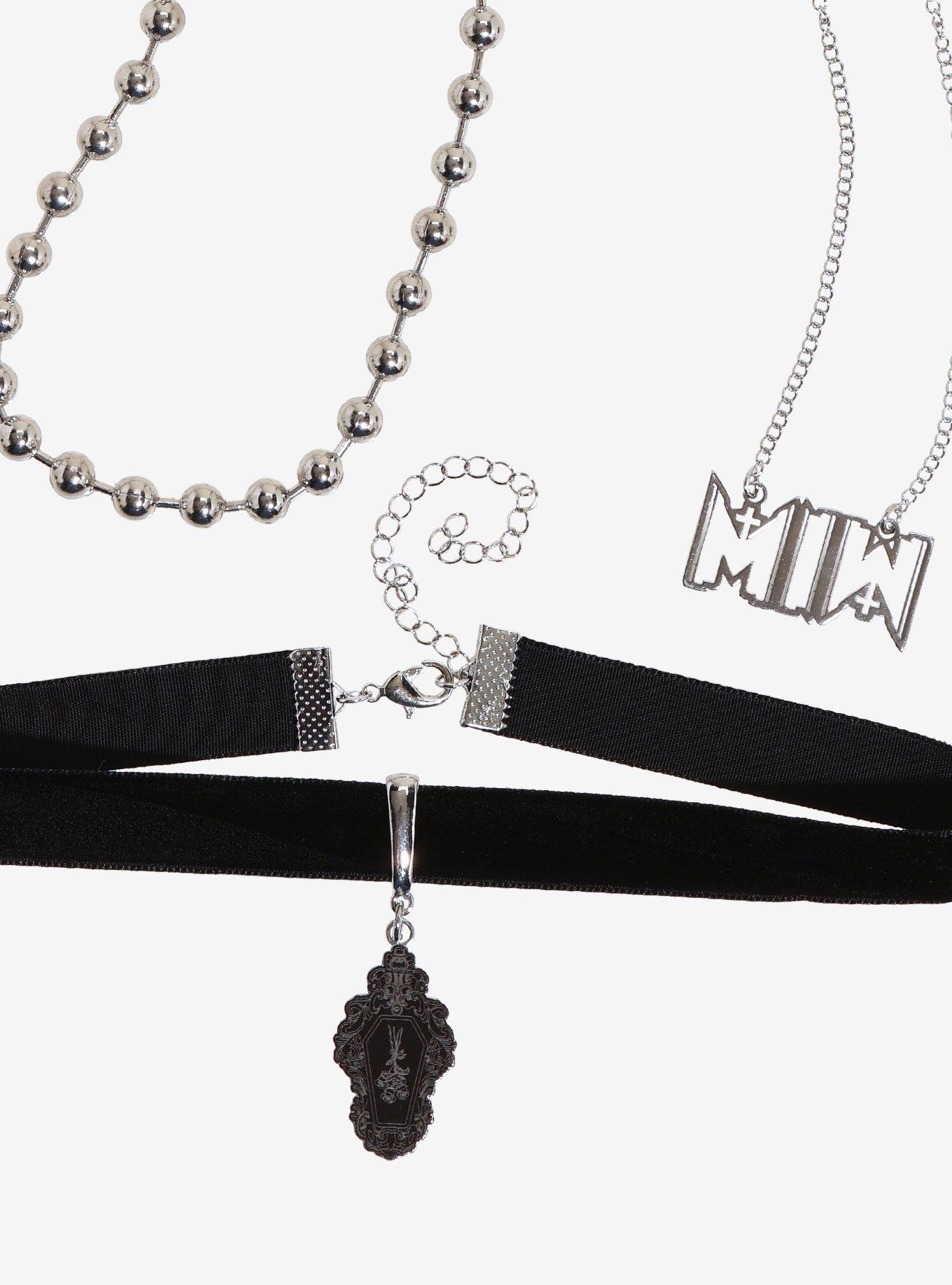 Motionless In White Necklace Set, , alternate