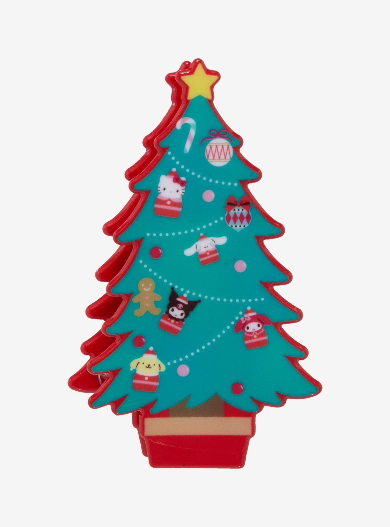 Hello Kitty And Friends Christmas Tree Claw Hair Clip, , hi-res