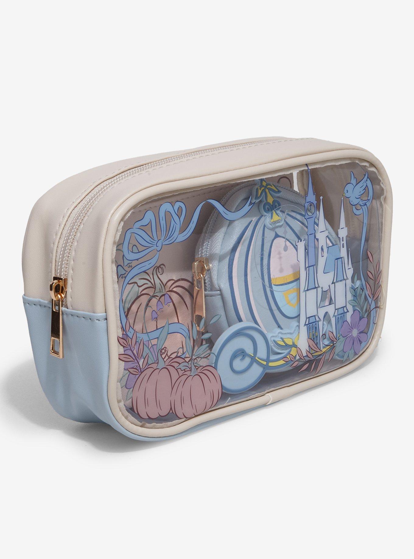 Disney Cinderella Carriage Cosmetic Bag Set &mdash; BoxLunch Exclusive, , hi-res