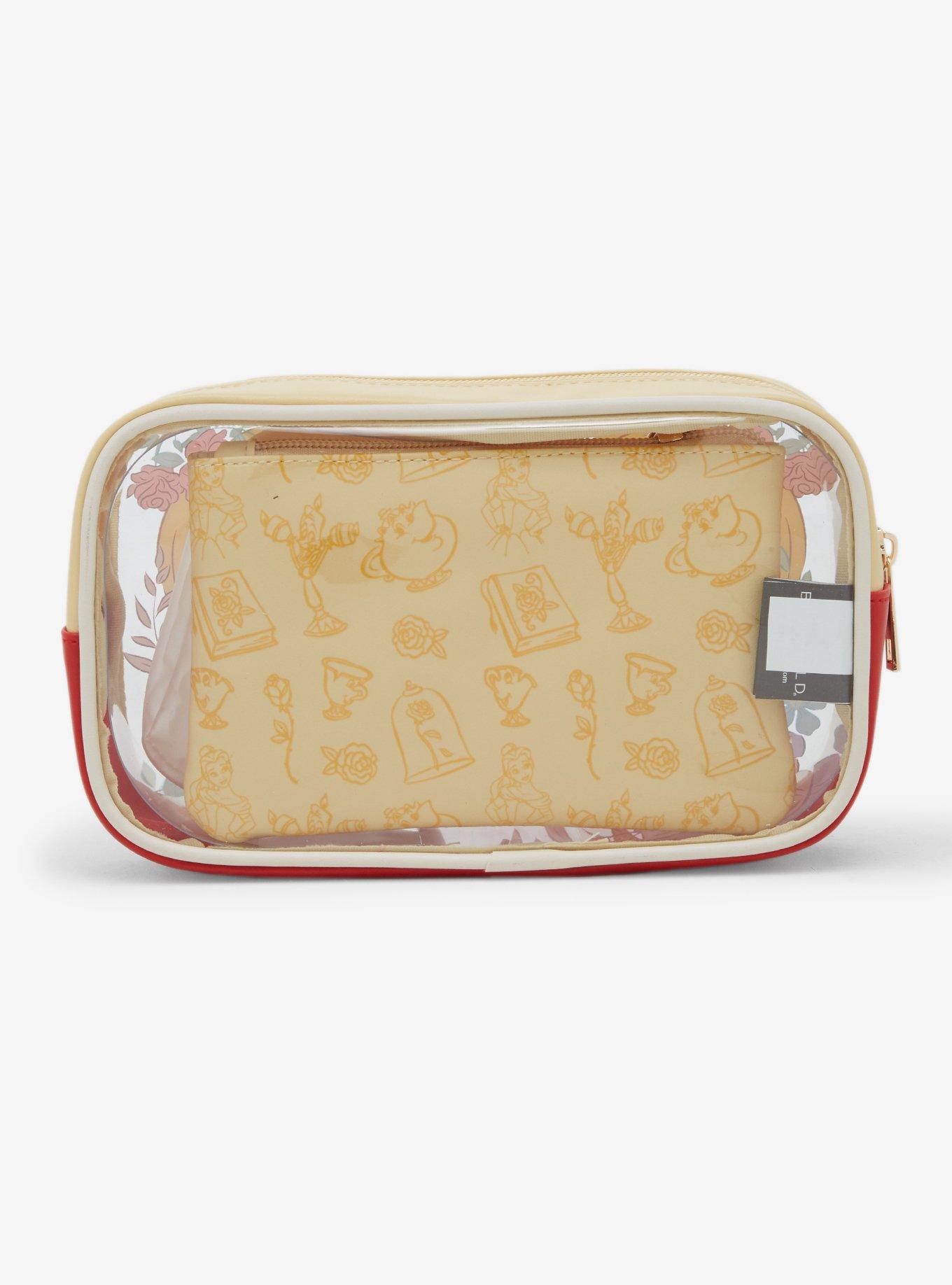 Disney Beauty and The Beast Icons Cosmetic Bag Set - BoxLunch Exclusive, , alternate