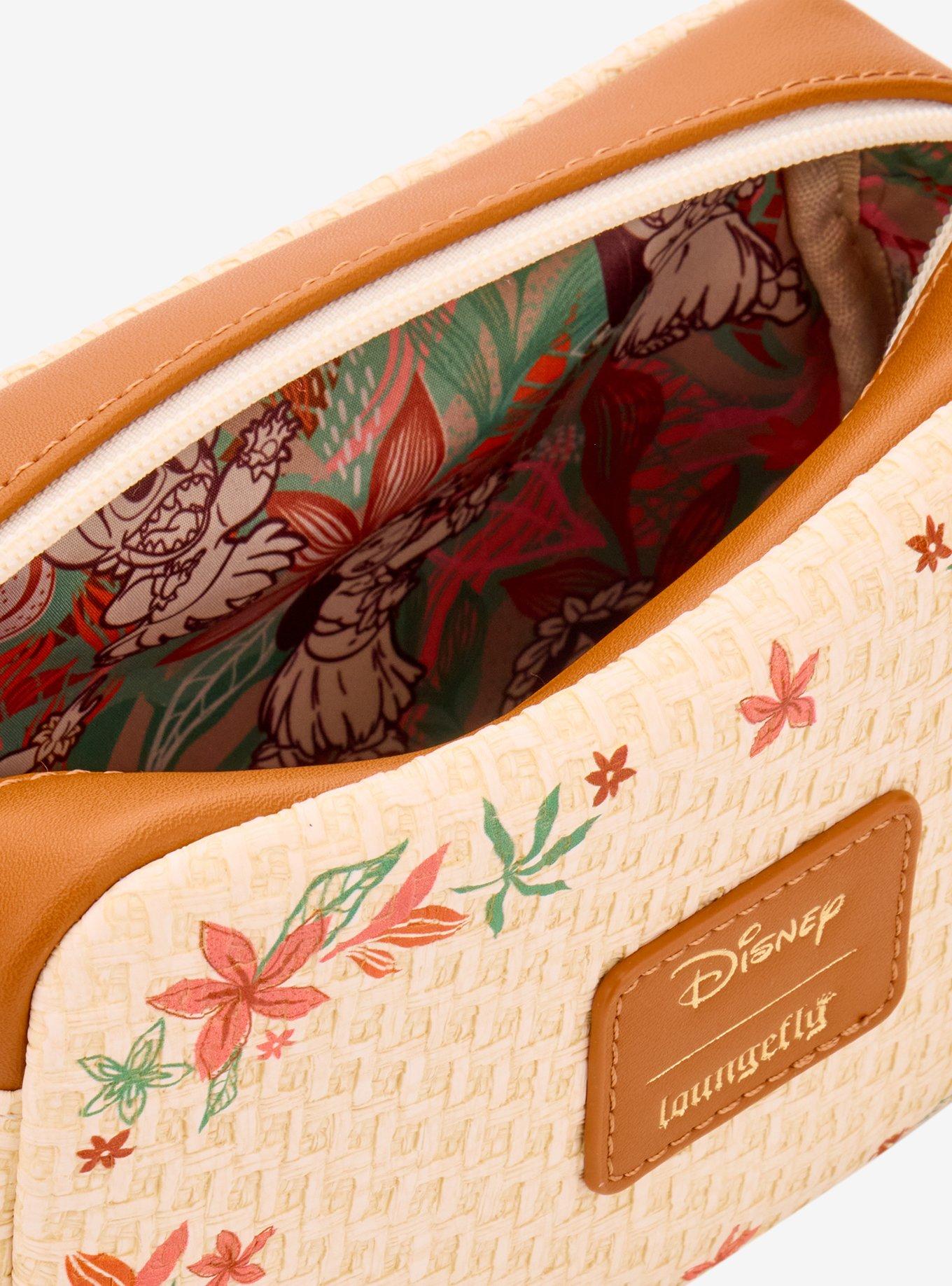 Loungefly Disney Lilo & Stitch Hula Floral Cosmetic Bag - BoxLunch Exclusive, , alternate