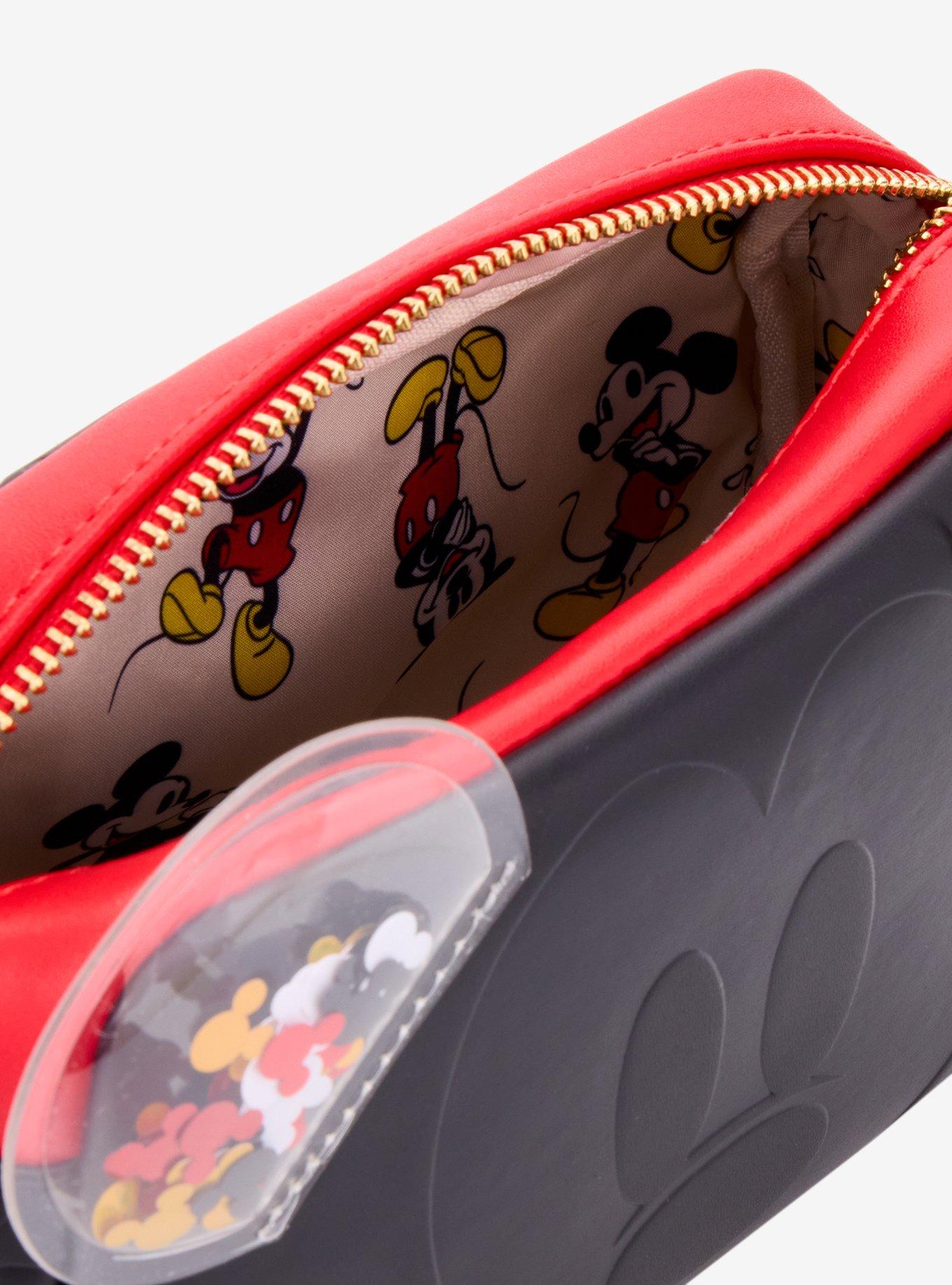 Loungefly Disney Mickey Mouse Confetti Cosmetic Bag — BoxLunch Exclusive