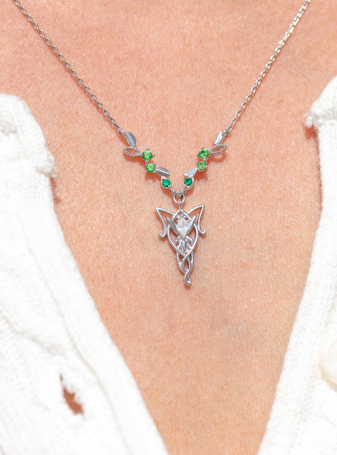 Girls Crew The Lord of the Rings Evenstar Necklace, , alternate