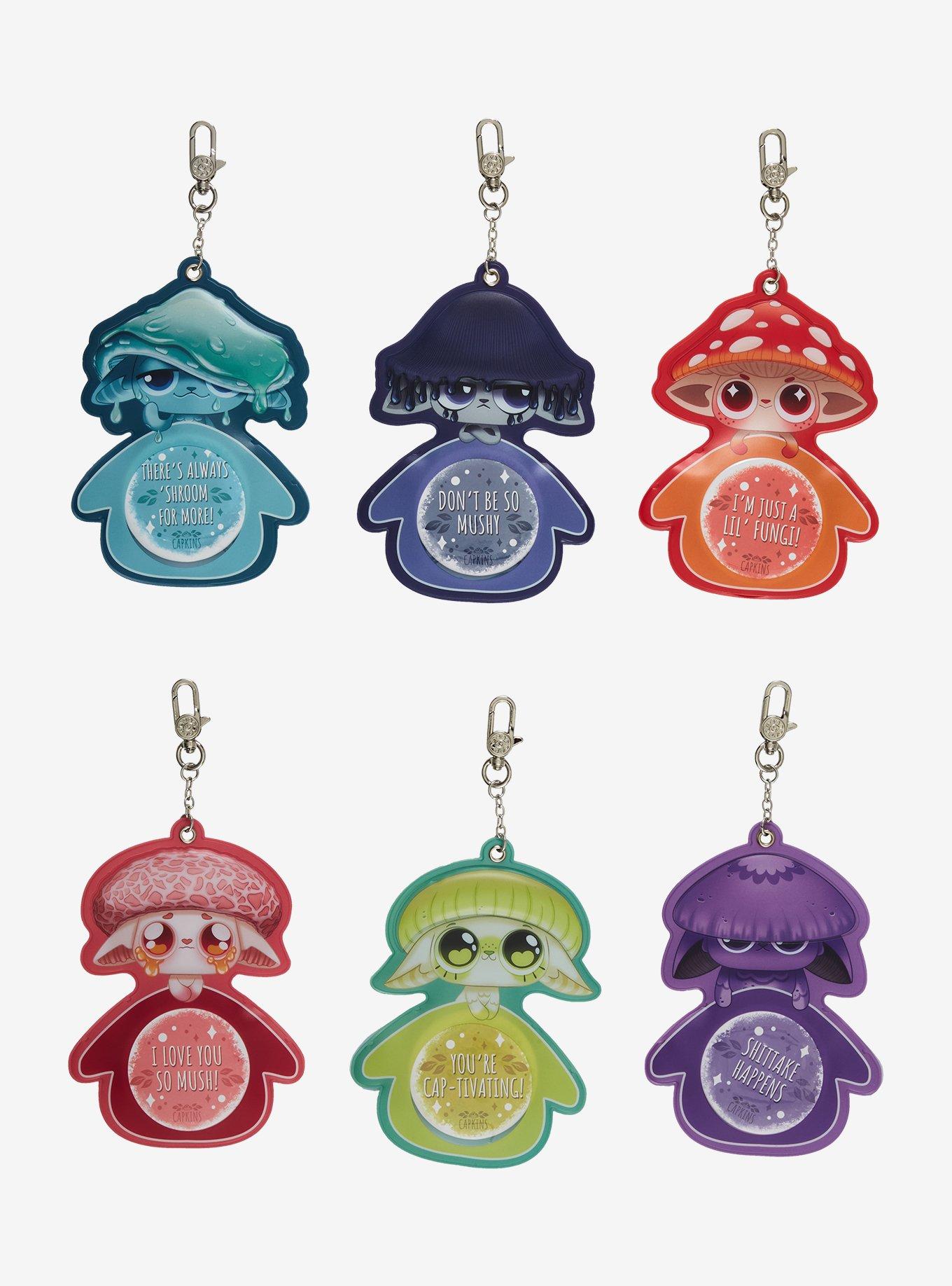 Kaleidos Creative Capkins Blind Box Button Holder Keychain & Button