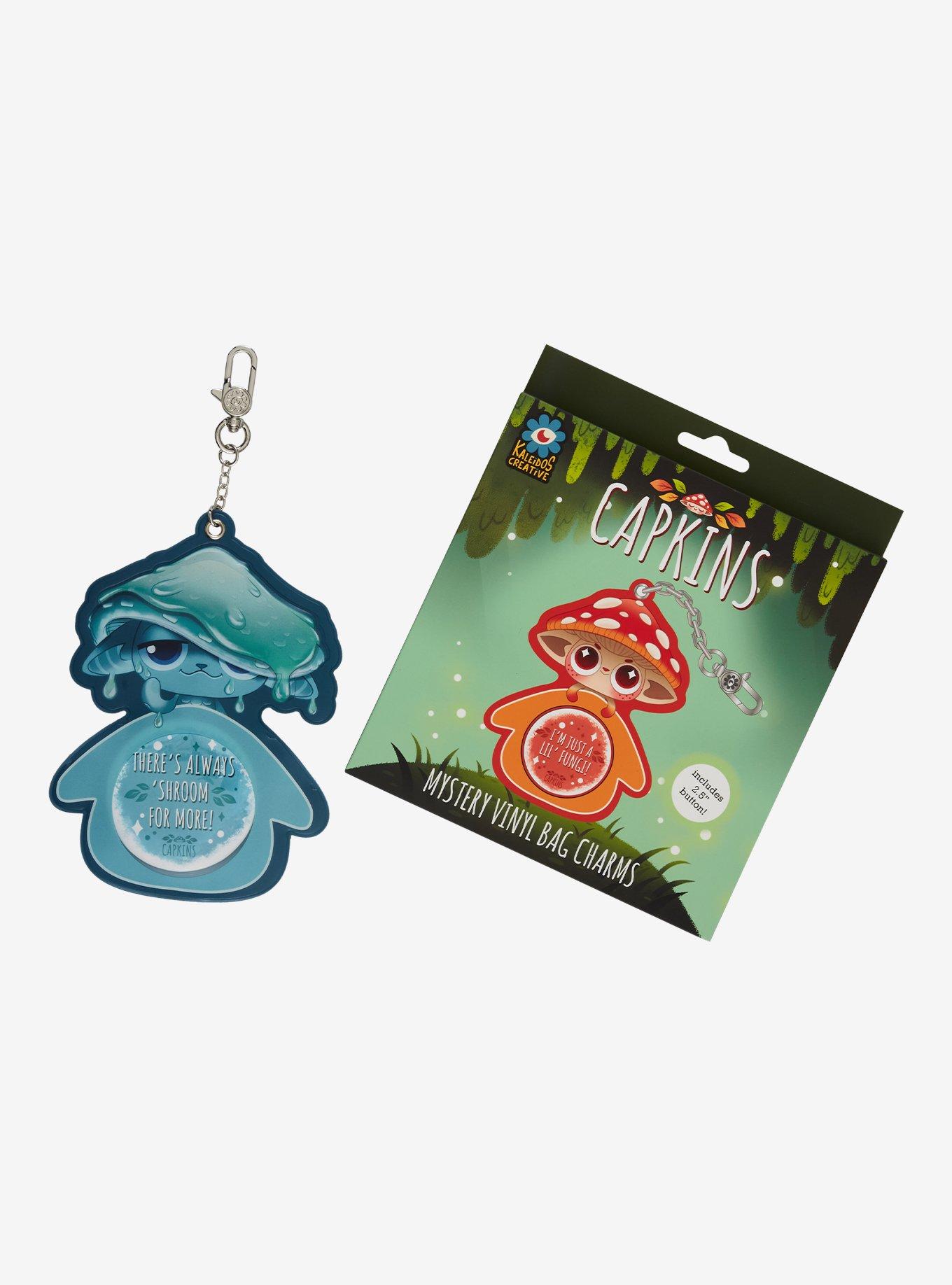 Kaleidos Creative Capkins Blind Box Button Holder Keychain & Button, , alternate
