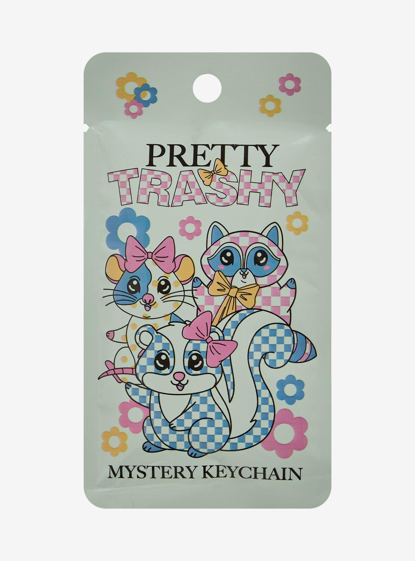 Pretty Trashy Pastel Animals Blind Bag Keychain, , hi-res