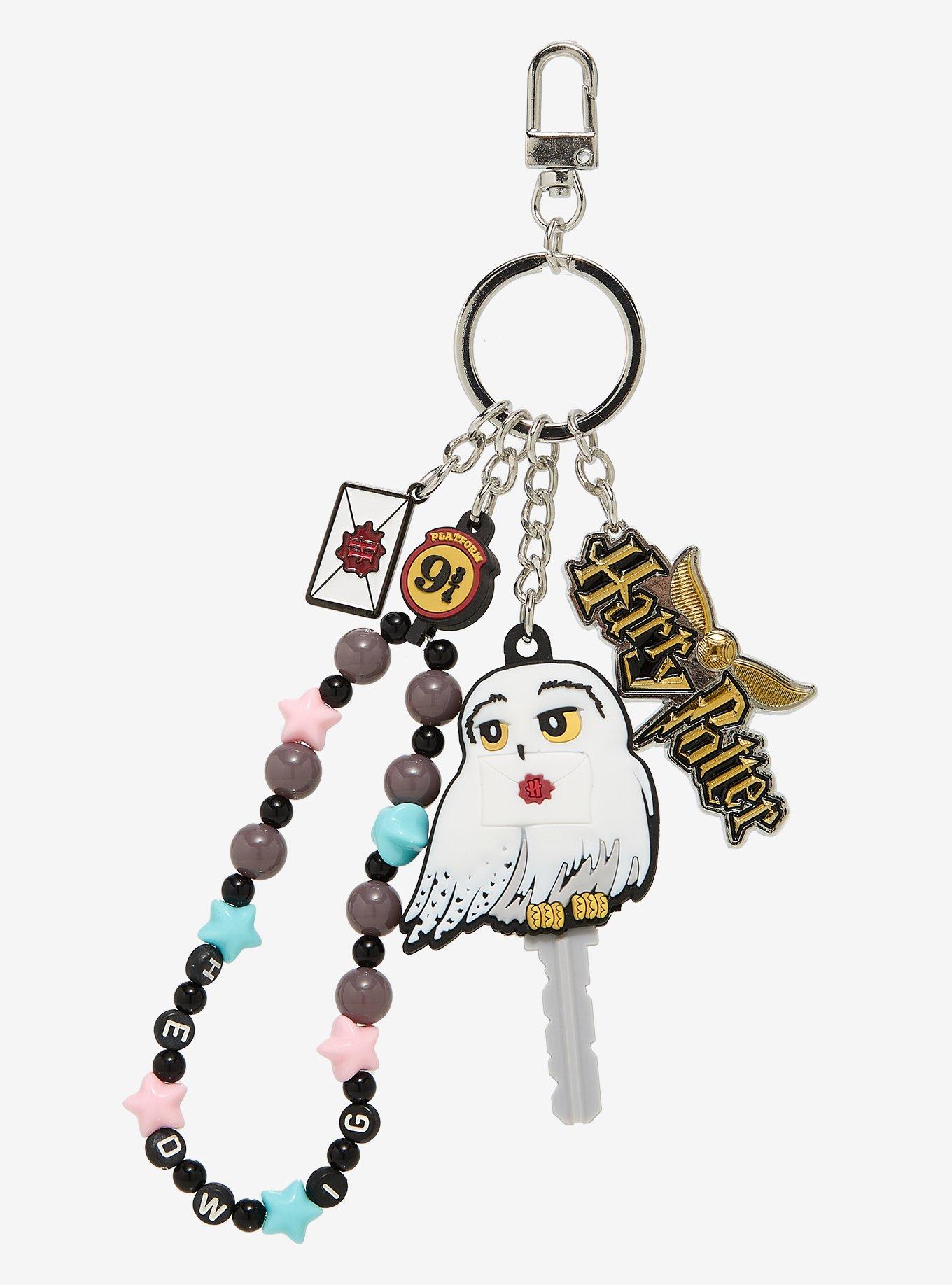 Harry Potter Icons Multi-Charm Keychain &mdash; BoxLunch Exclusive, , hi-res
