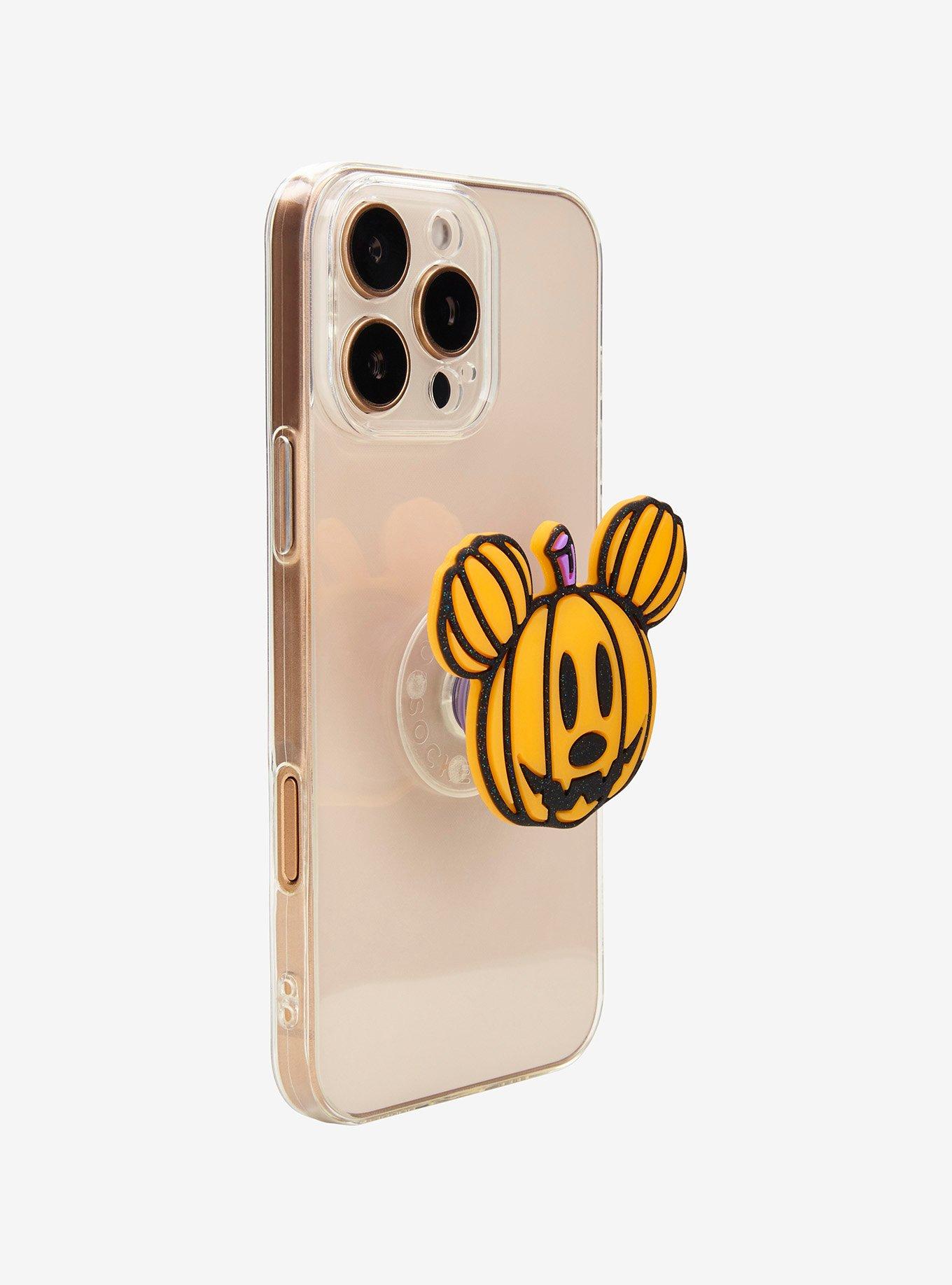 PopSockets Disney Mickey Mouse Pumpkin Glow-in-the-Dark PopGrip, , alternate