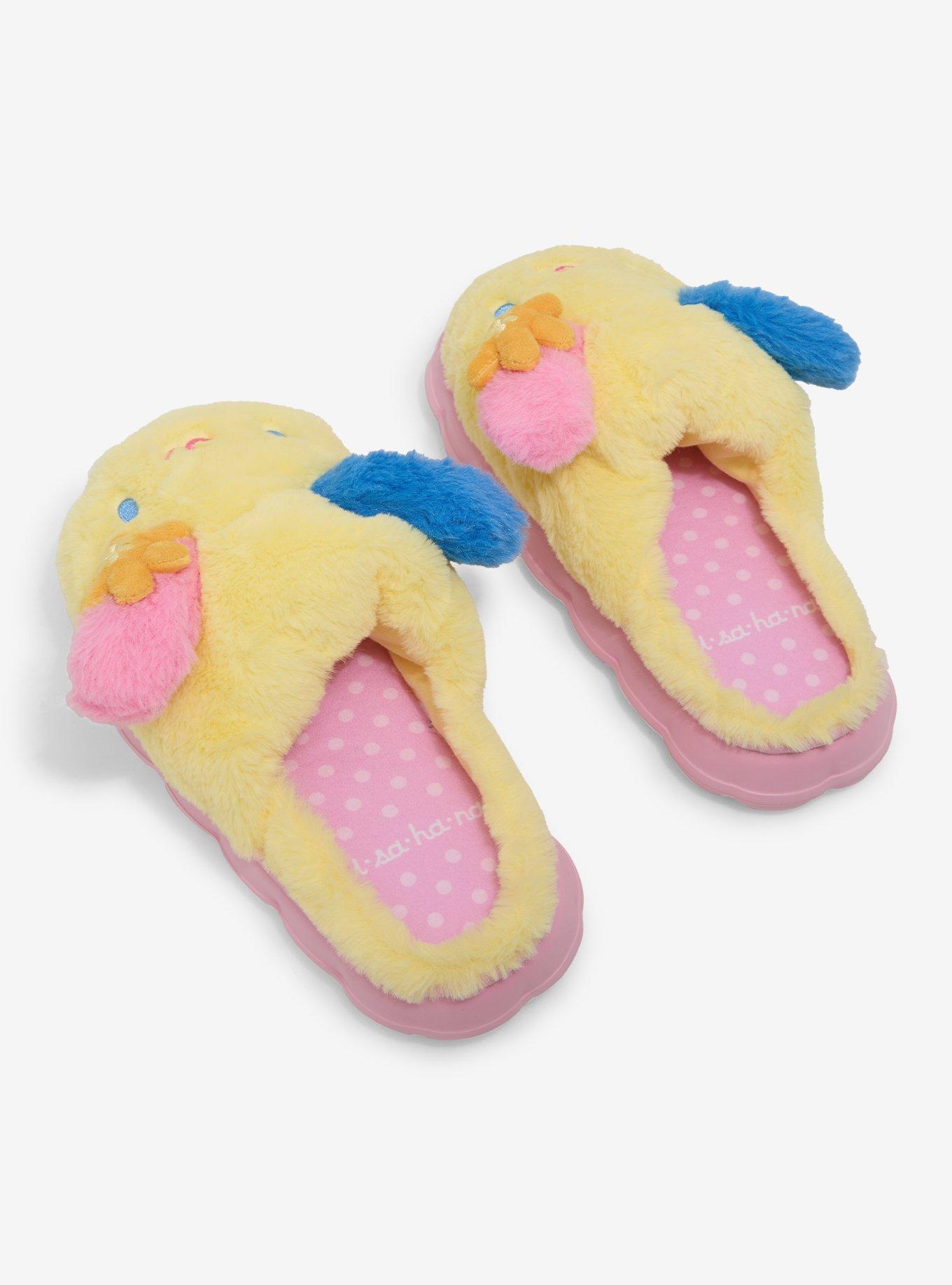 Sanrio Japan Originals U*SA*HA*NA Plush Slippers, , alternate