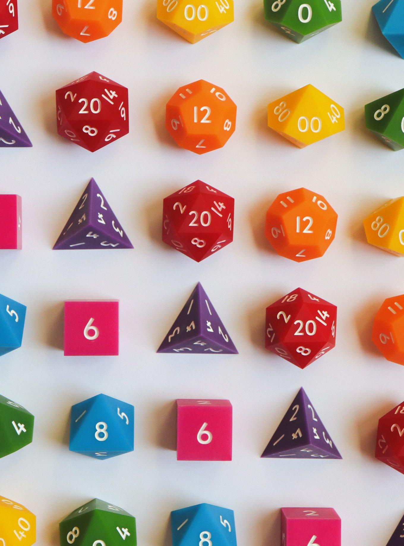 Everything Dice Rainbow Classic Dice Set, , alternate