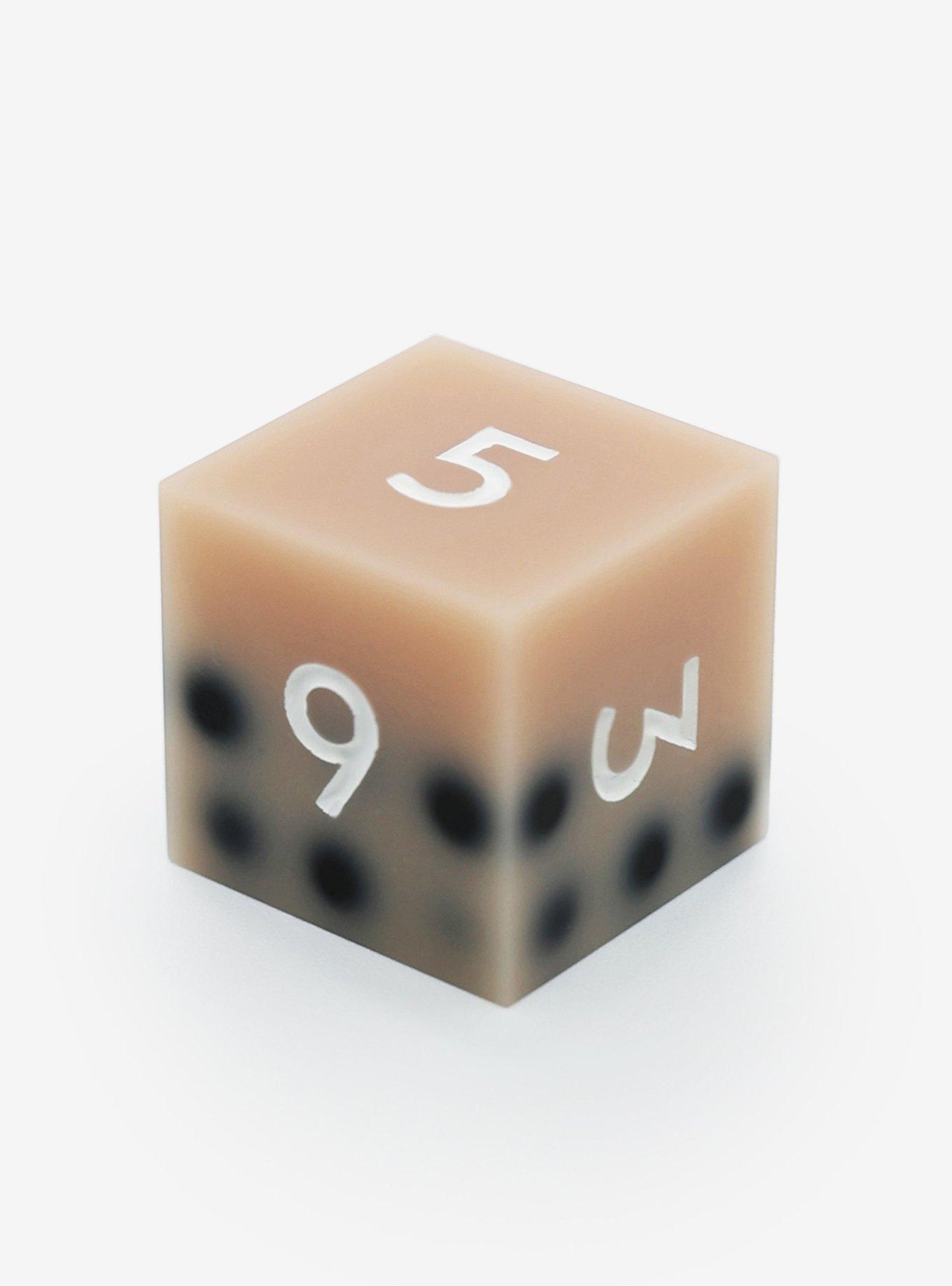 Everything Dice Milk Tea Boba Dice Set, , alternate