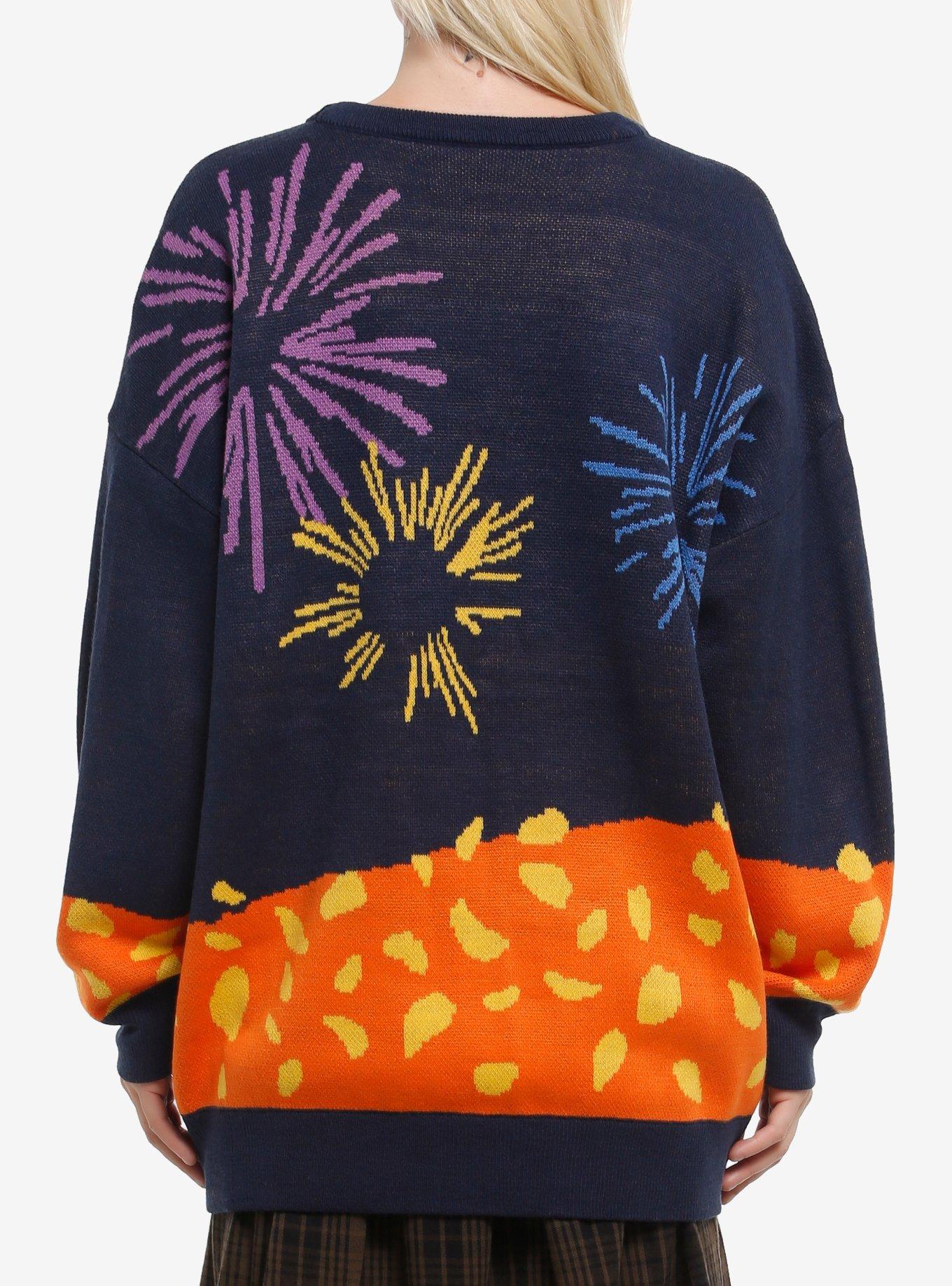 Disney Pixar Coco Miguel & Dante Girls Oversized Sweater, , alternate