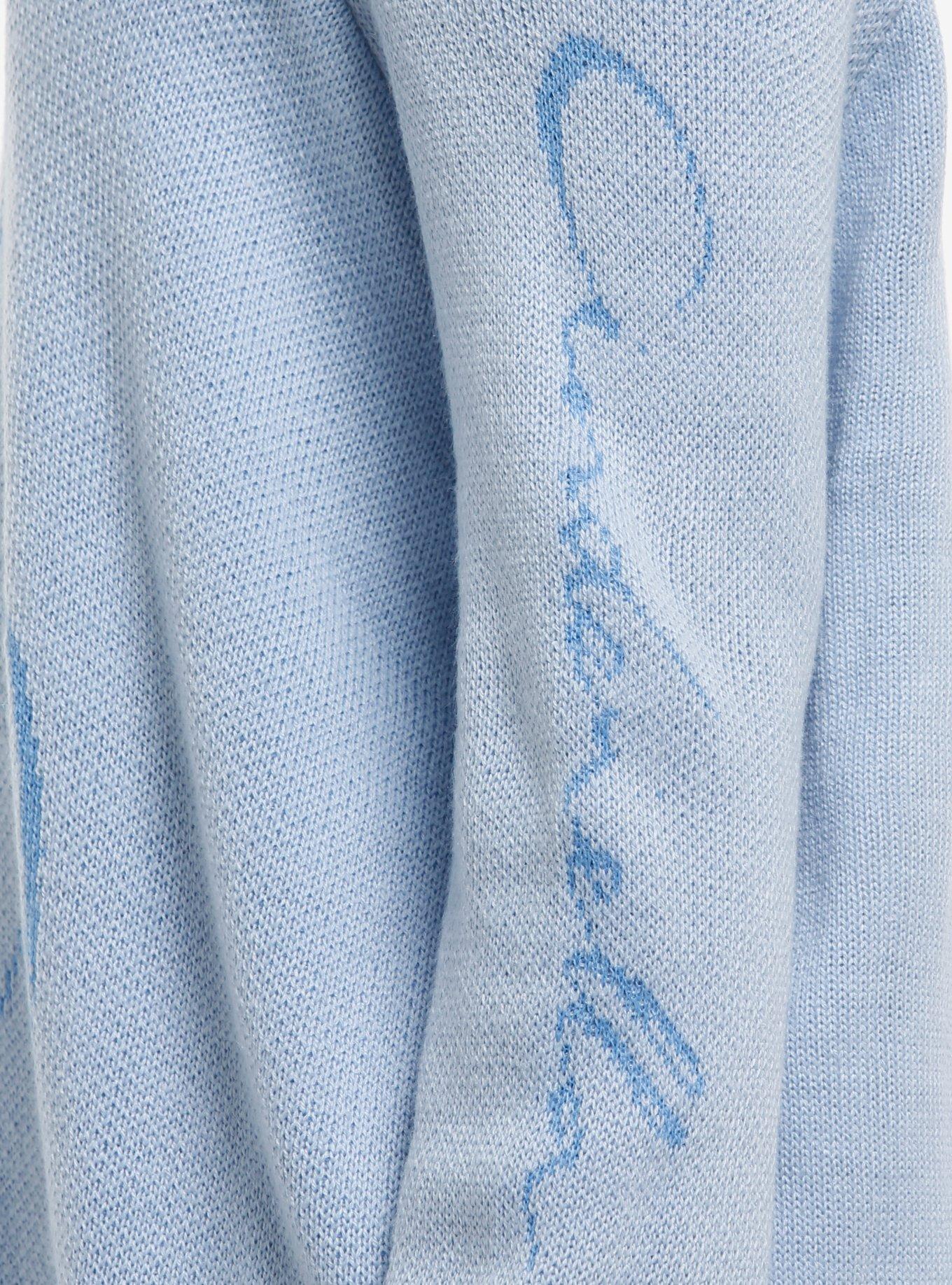 Disney Cinderella Girls Cold-Shoulder Sweater, , alternate