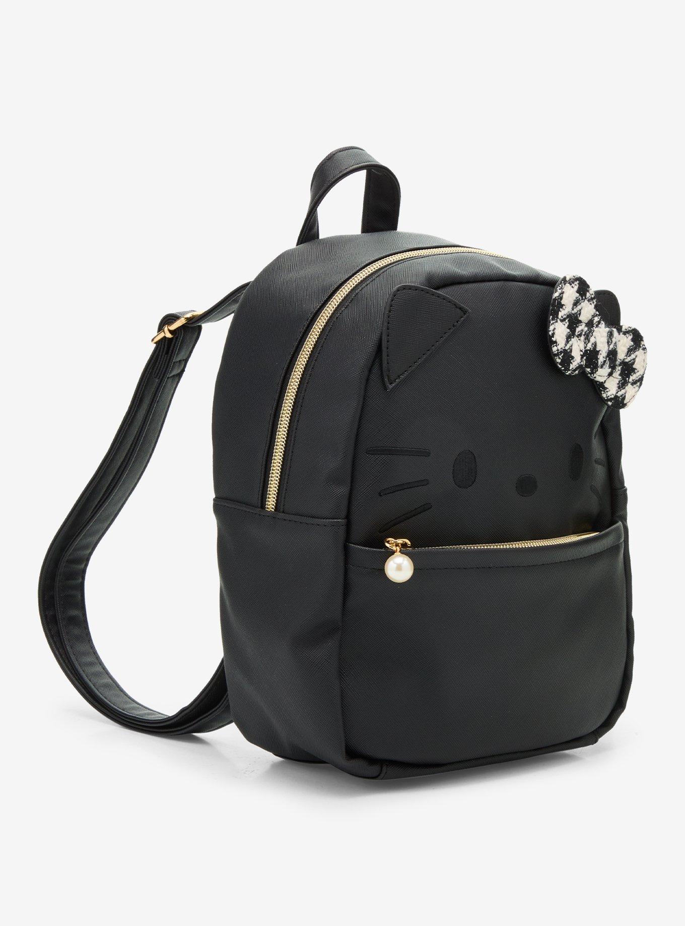 Sanrio Japan Originals Hello Kitty Houndstooth Bow Mini Backpack, , hi-res