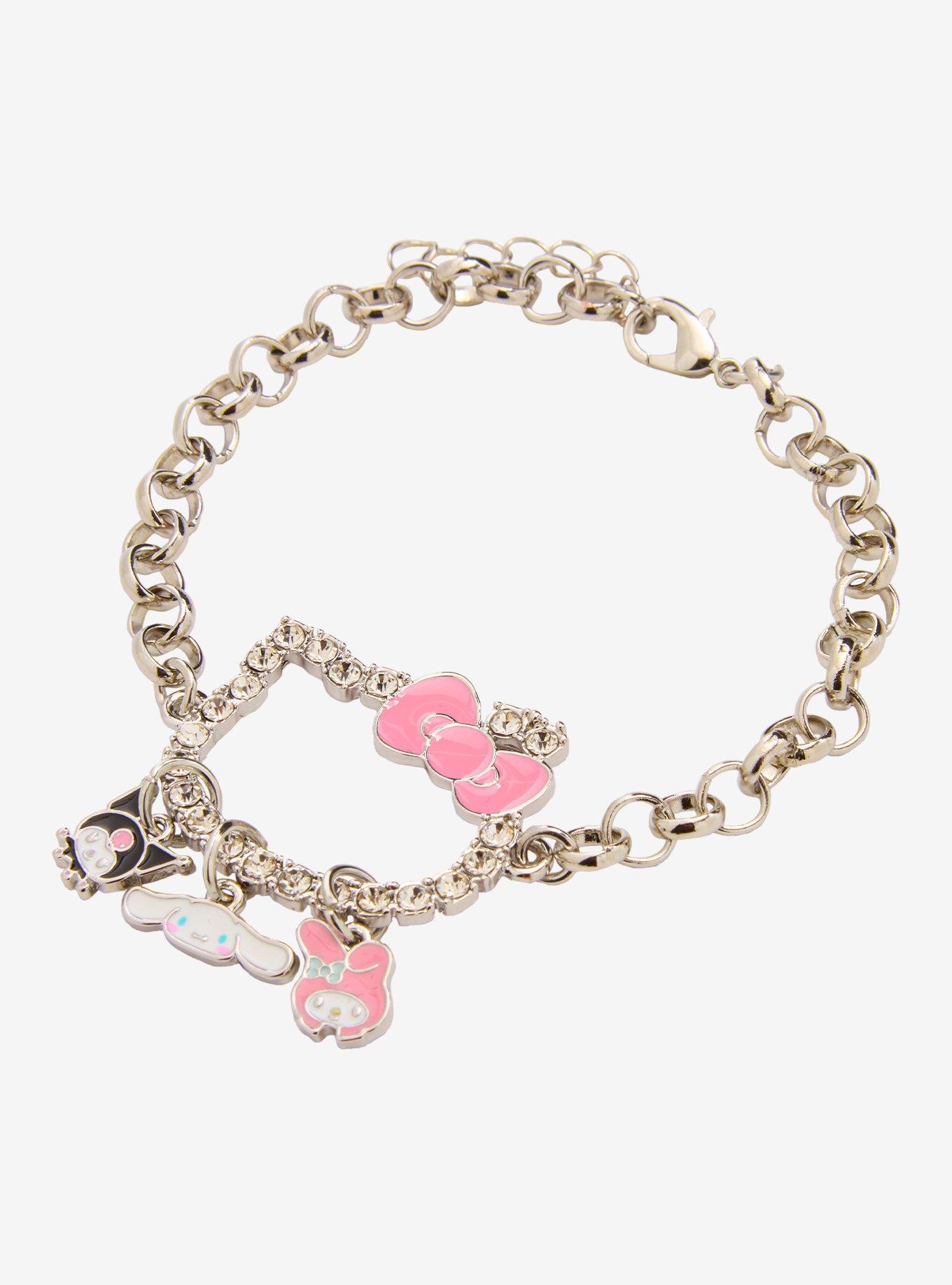 Hello Kitty And Friends Bling Chain Bracelet, , alternate