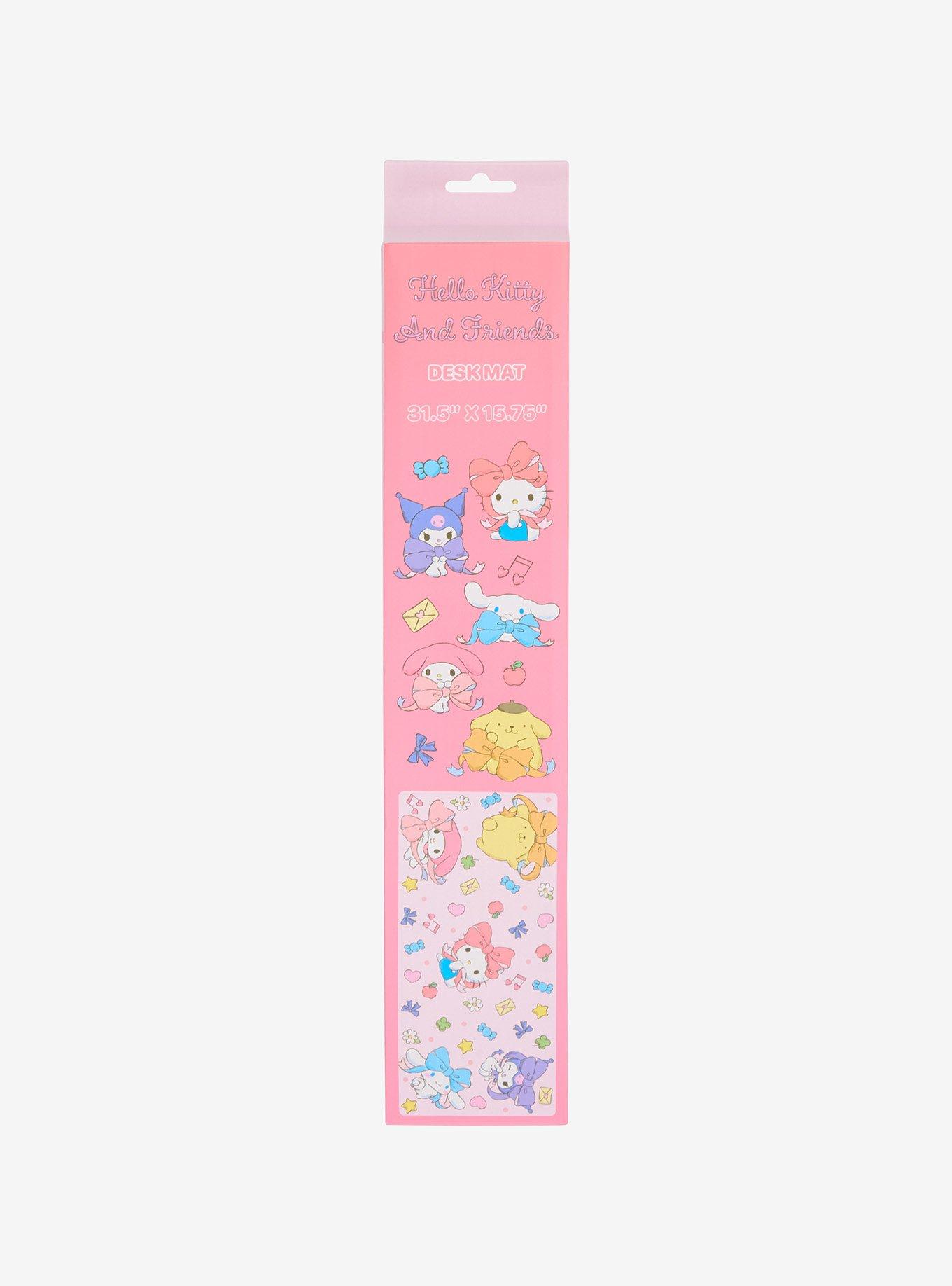 Sanrio Hello Kitty and Friends Bows Allover Print Desk Mat - BoxLunch Exclusive, , hi-res