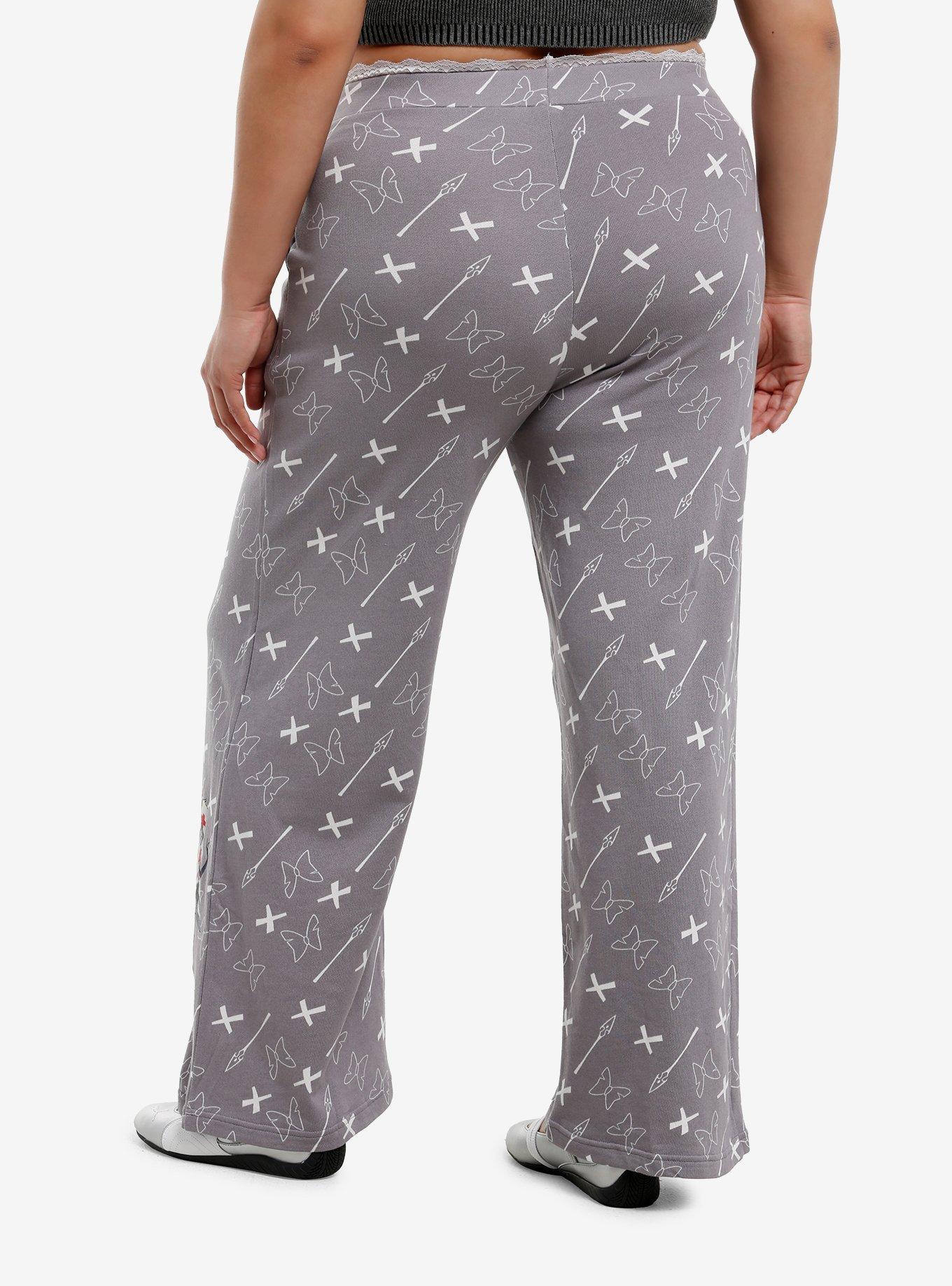 Hazbin Hotel Vaggie Icon Pajama Pants Plus Size, , hi-res