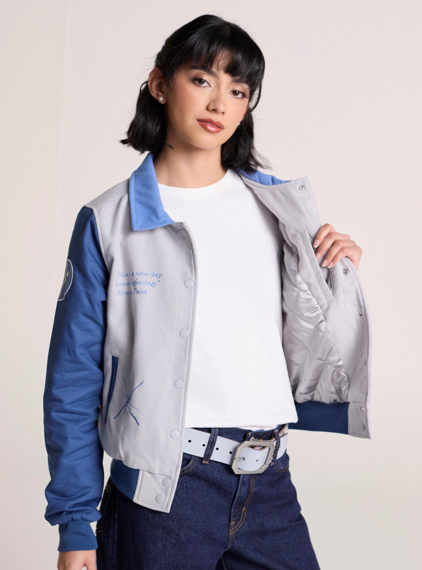 Her Universe Star Wars Ahsoka Tano Varsity Jacket Her Universe Exclusive, MULTI, alternate - view 6
