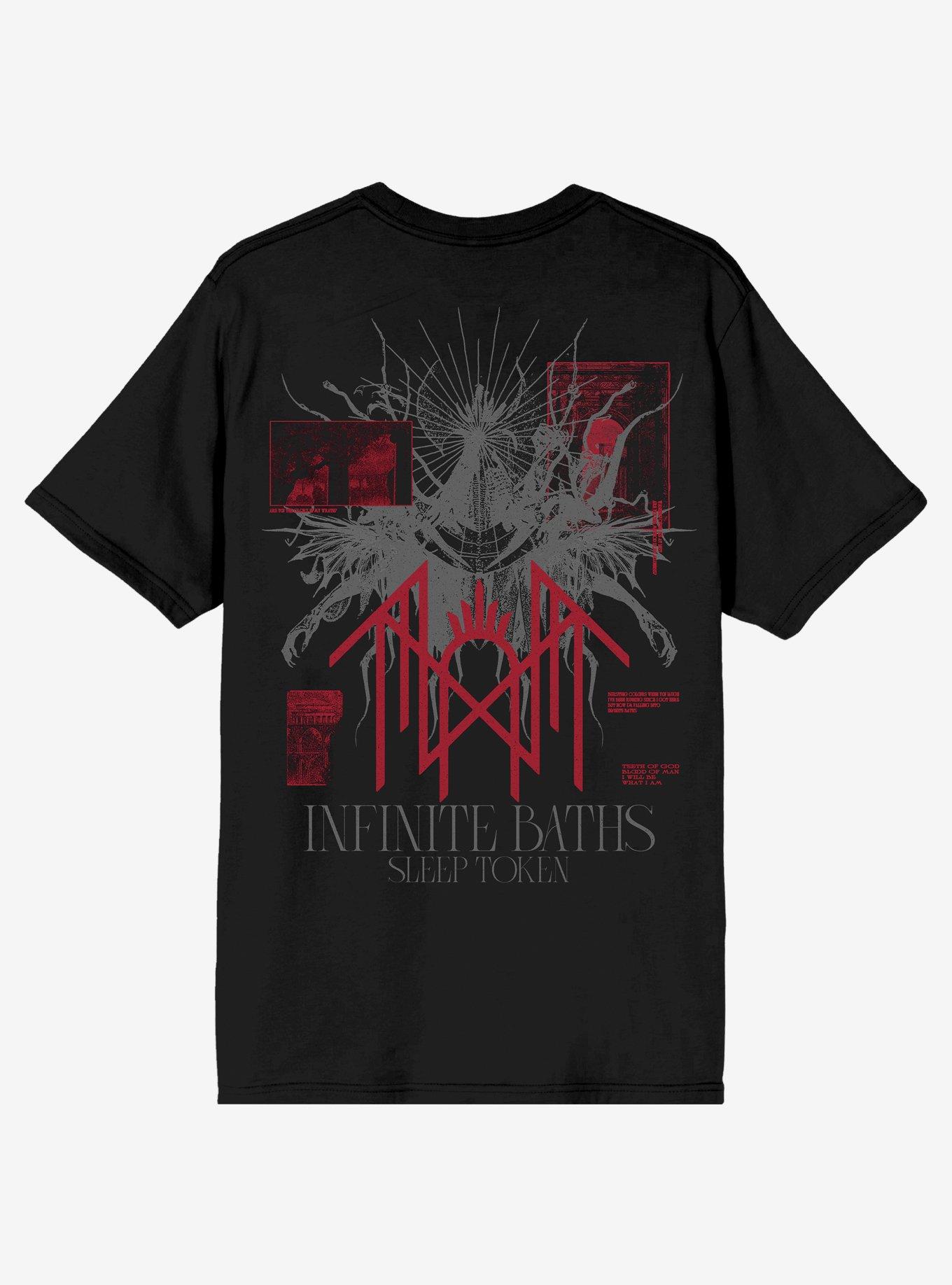 Sleep Token Even In Arcadia Infinite Baths T-Shirt By Bundumb.Visuals, , hi-res